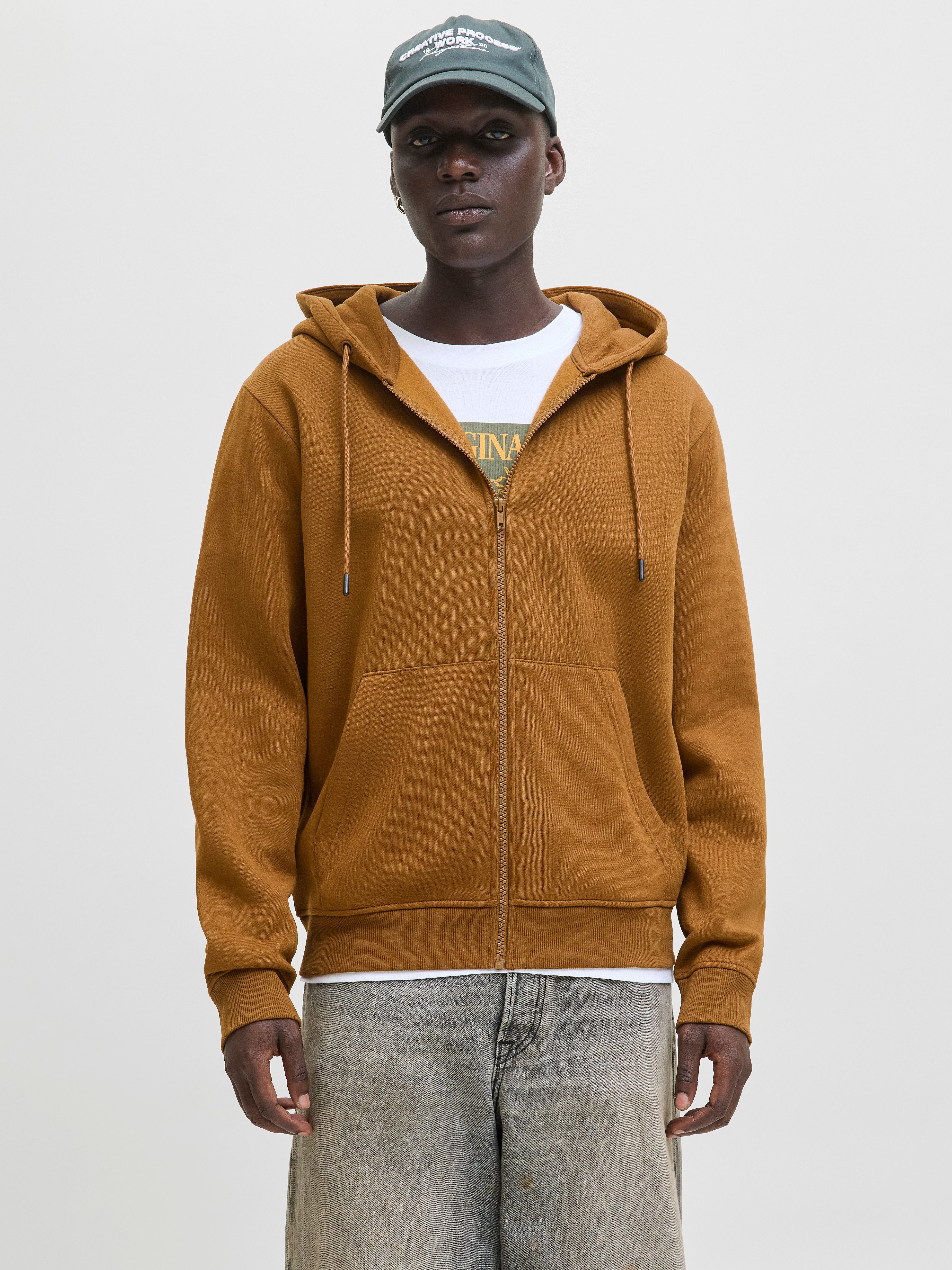 Jack & Jones Kapuzensweatjacke JJEBRADLEY mit Kapuze, ideal für kalte Jahre günstig online kaufen