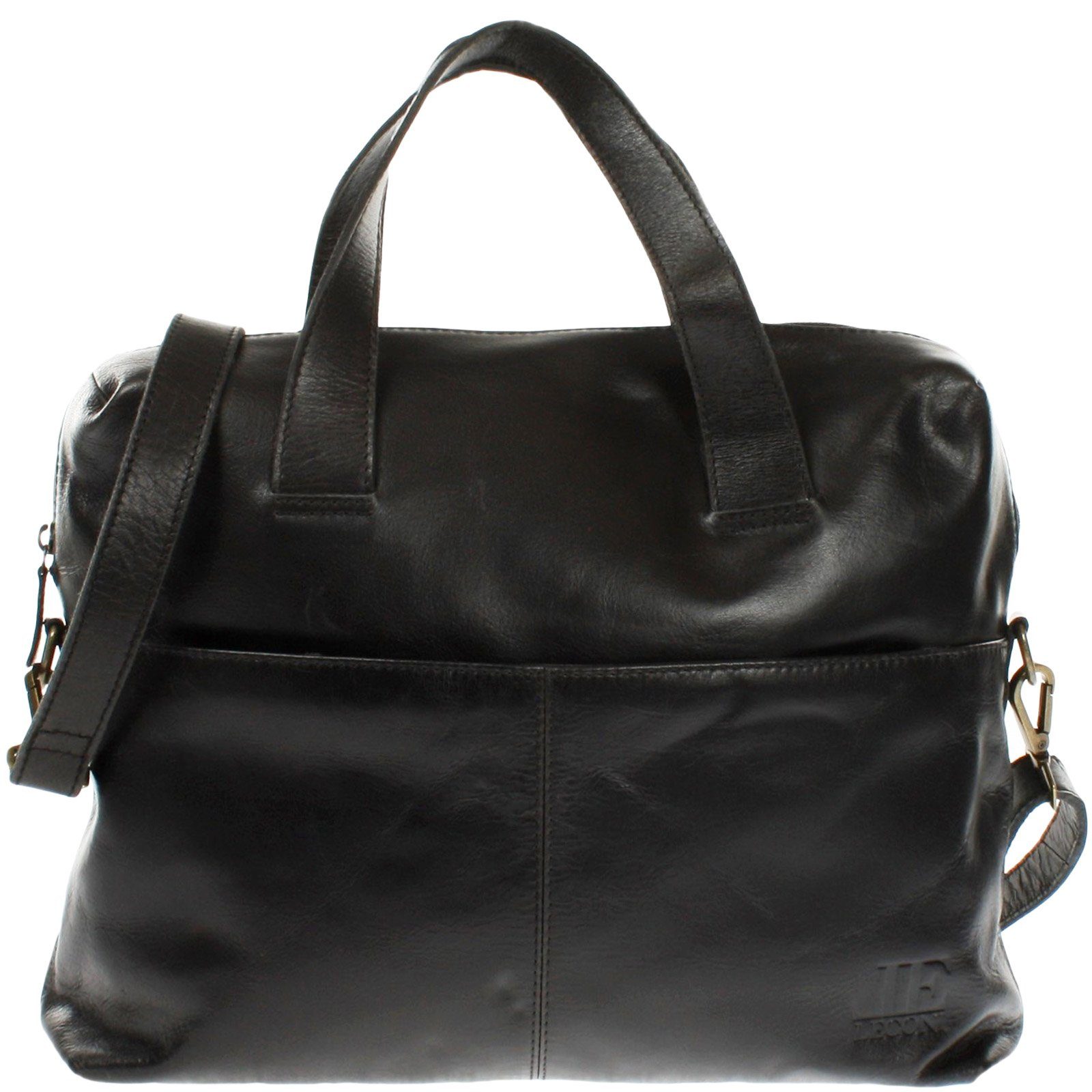 Schultertasche Henkeltasche Shopper Handtasche Damen Leder LE0059