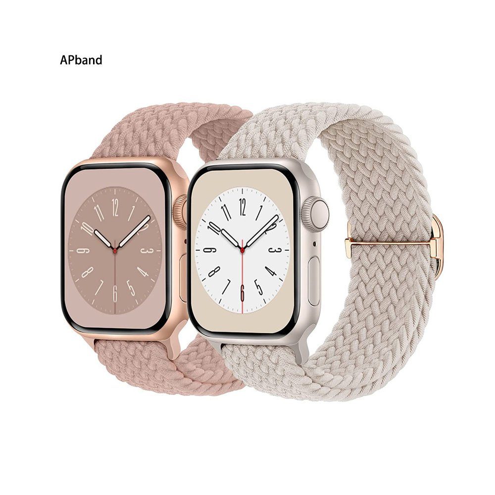 FELIXLEO Uhrenarmband Kompatibel Apple mit Armband Nylon Watch