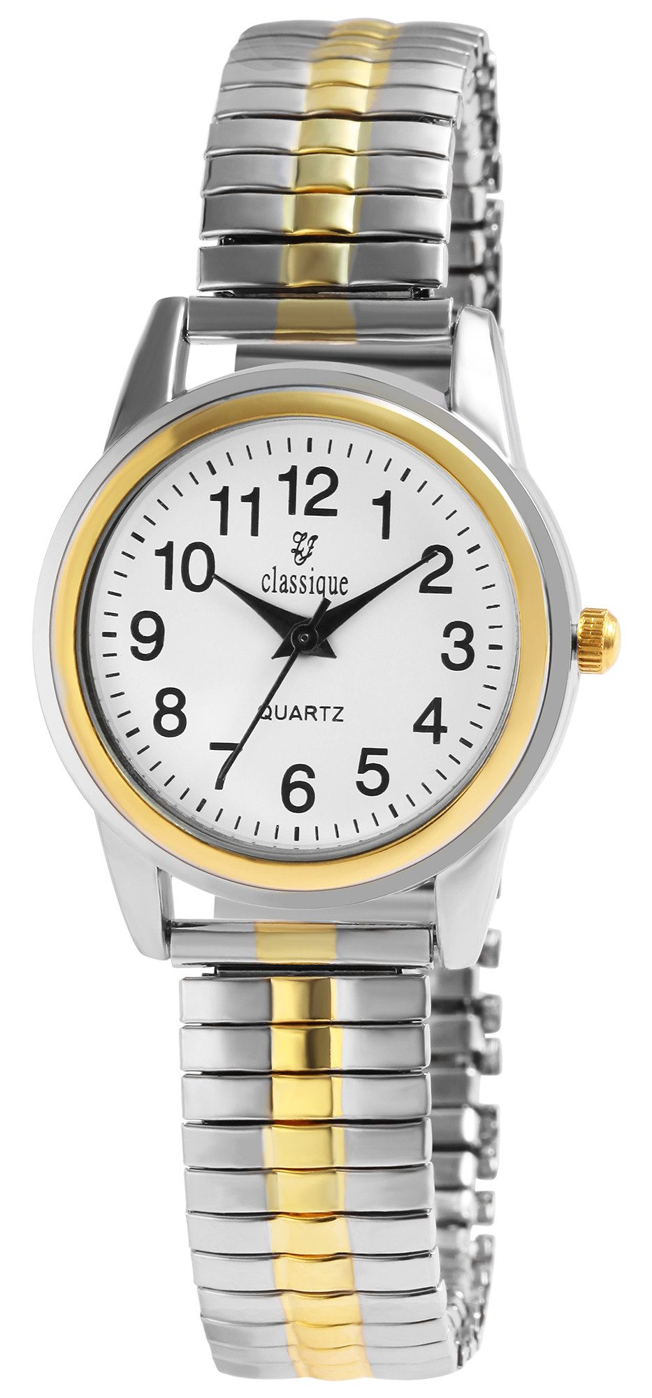 classique Quarzuhr CL0007 Edelstahlzugarmband, schlicht, basic, günstig online kaufen