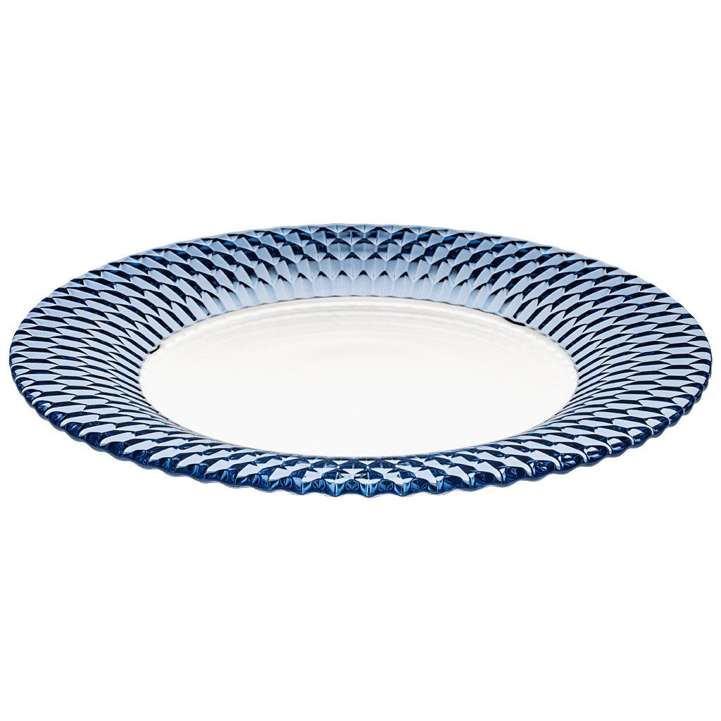 Villeroy & Boch Platzteller Boston Platzteller, 1-tlg., Kristallglas, spülmaschinenfest, Made in Germany