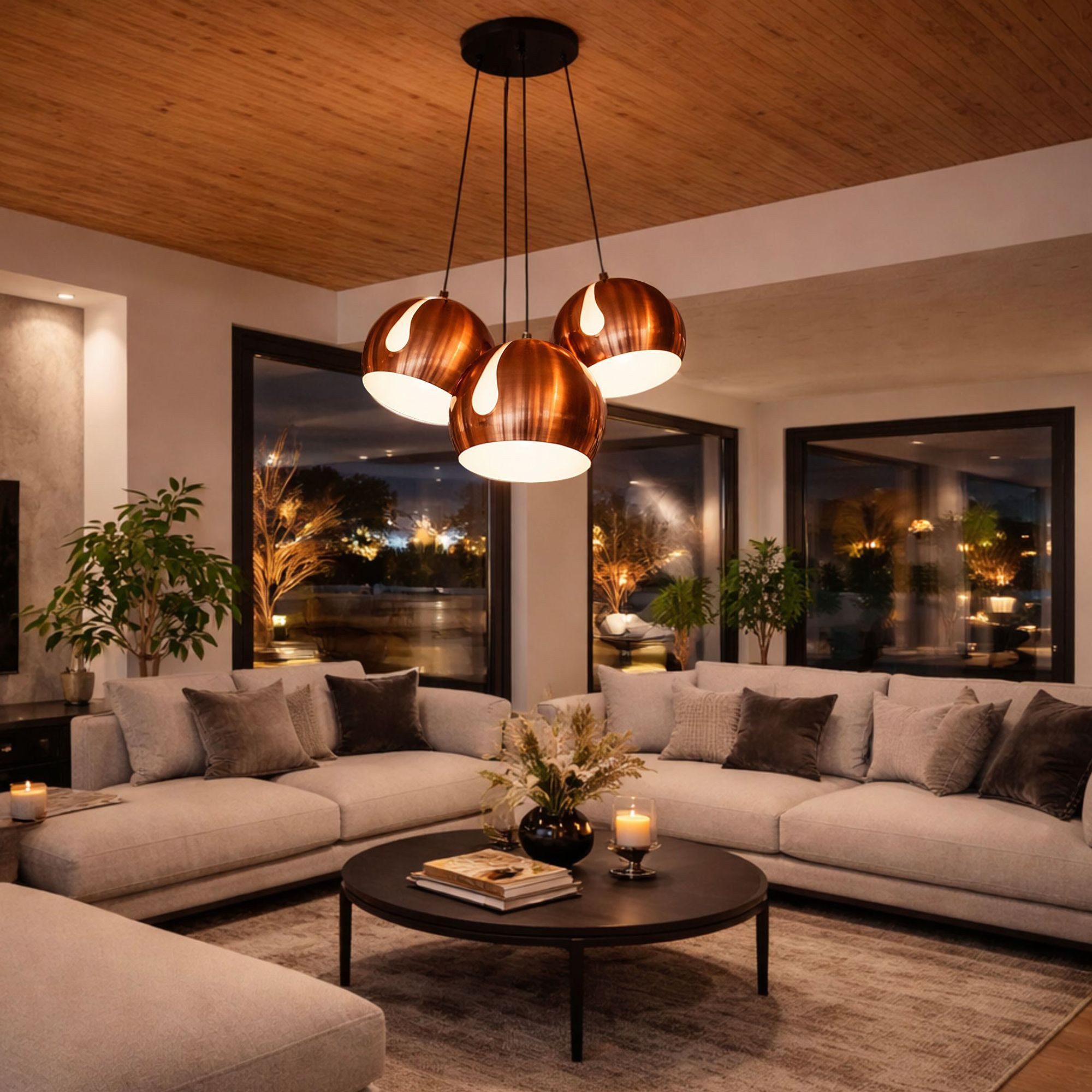 s.luce Pendelleuchte s.luce Ball Mehrfach-Pendelleuchte Cluster 3-flammig 3x30cm Schwarz