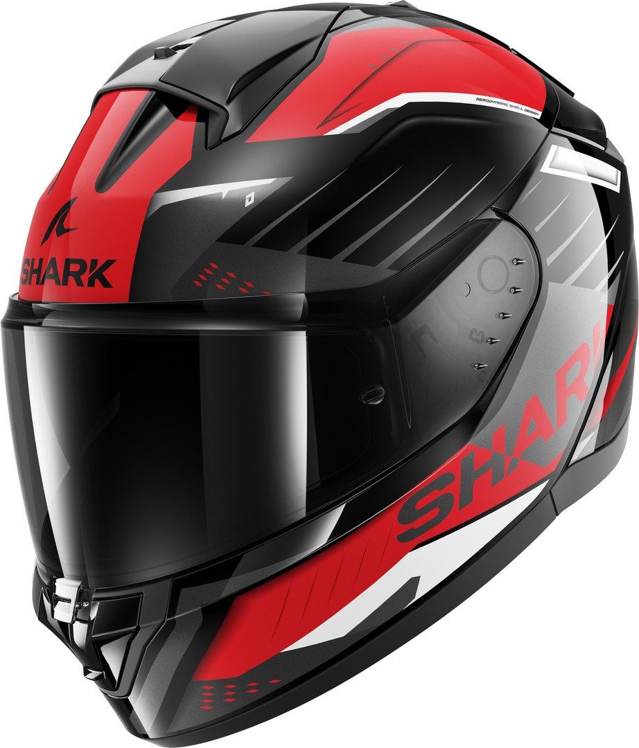 Shark Motorradhelm Ridill 2 Bersek Helm, vorbereitet für Kommunikationssystem,integriertes Sonnenvisier