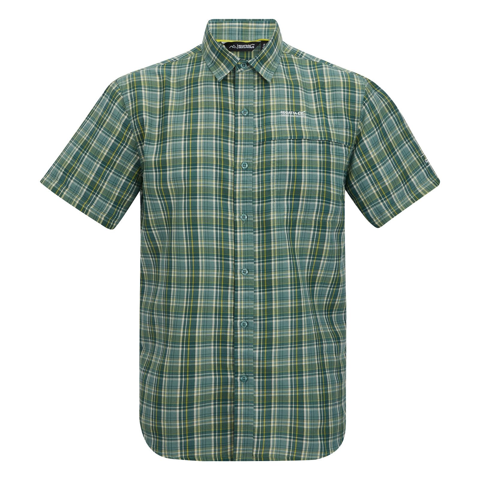 Regatta Funktionshemd Mindano Short Sleeve Shirt mit Brusttasche