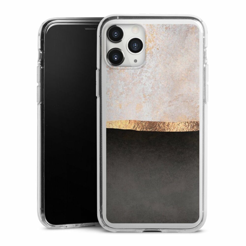 DeinDesign Handyhülle Abstrakt Black & White Trends Concrete Sky, Apple iPhone 11 Pro Max Silikon Hülle Bumper Case Handy Schutzhülle