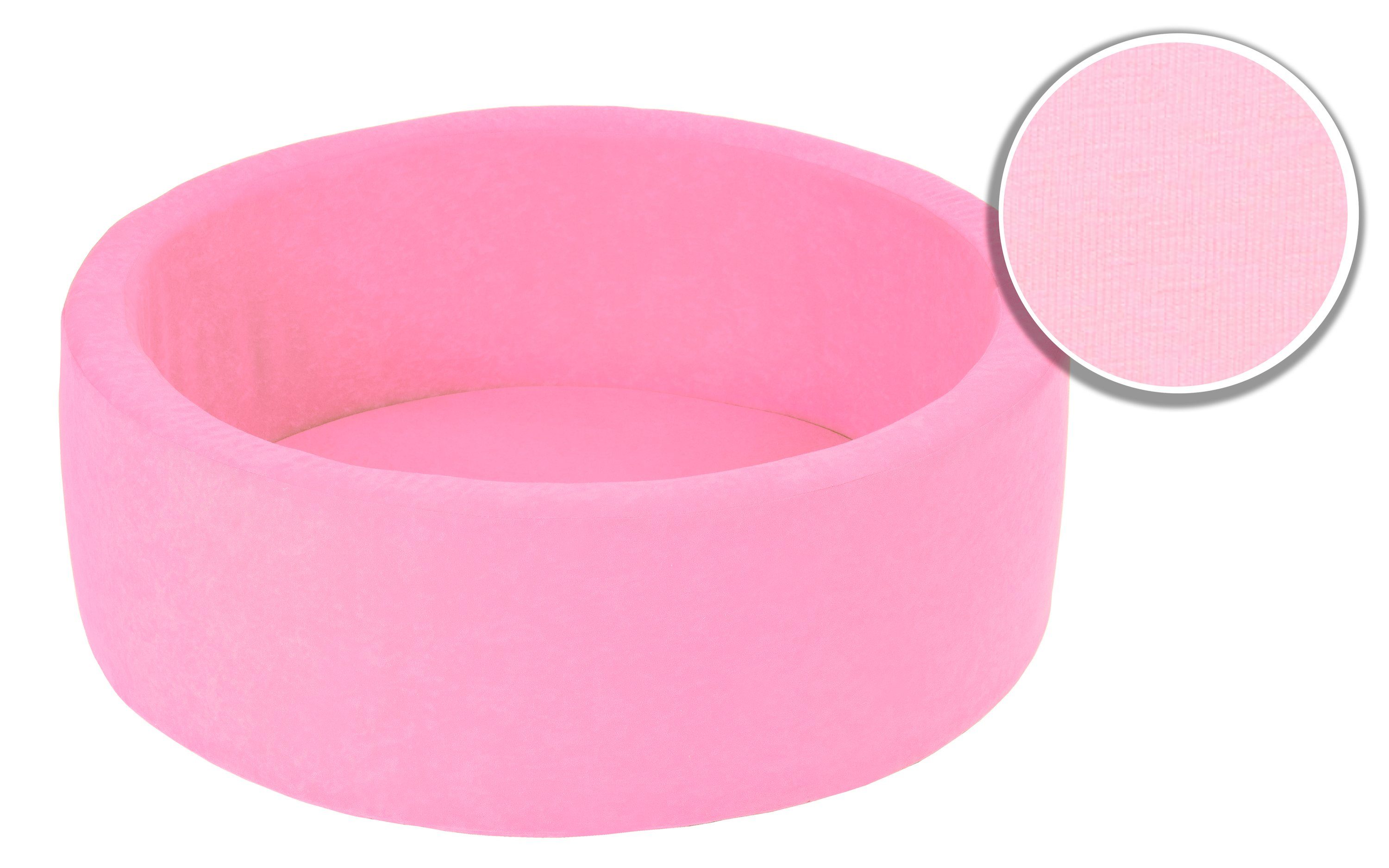 sunnypillow Bällebad-Bälle für Baby Kinder mit bunten Bällen (400-St), Rosa - mit 400 Bällen