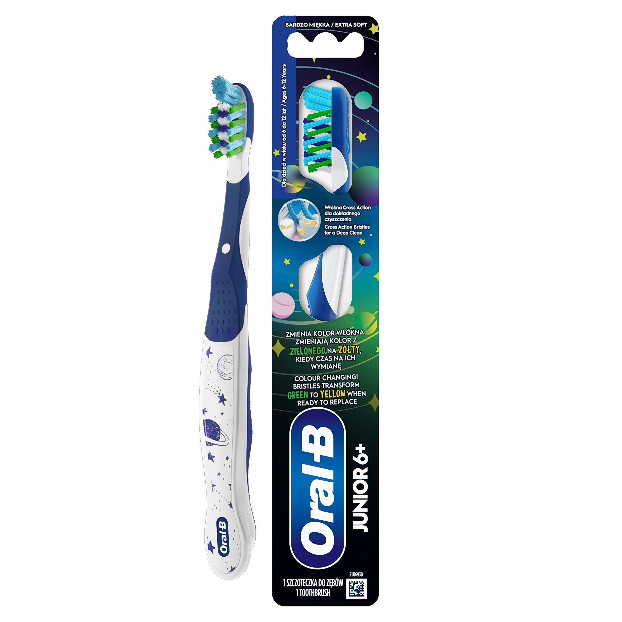 Oral-B Lernzahnbürste Kinderzahnbürste Extra Soft (6-12 Jahre)