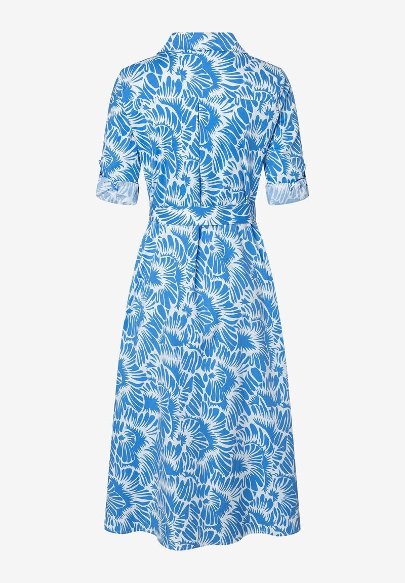 MORE&MORE Blusenkleid Printed Cotton Dress 1330 günstig online kaufen