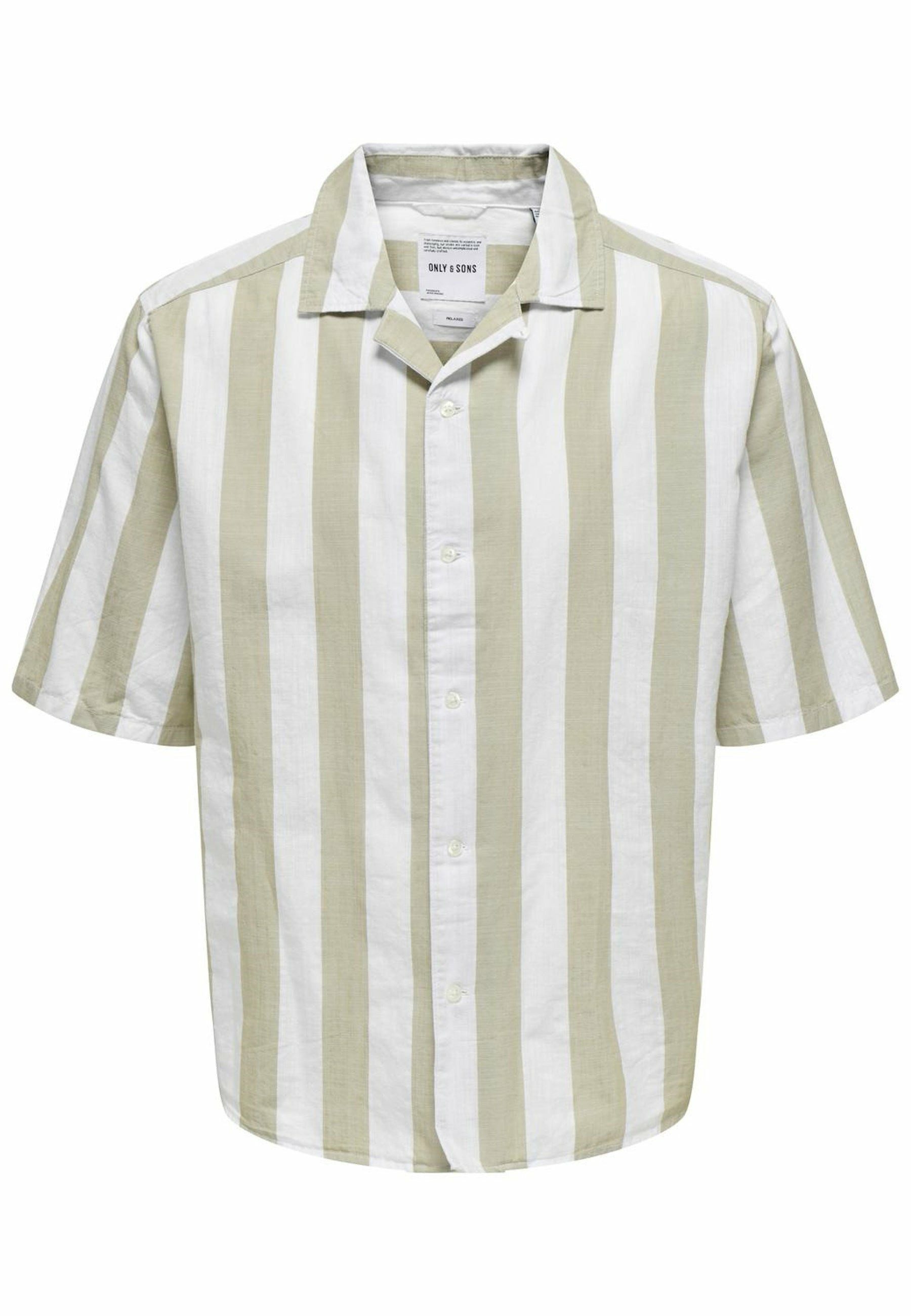 ONLY & SONS Kurzarmhemd Kurzarm FreizeitHemd für Herren (1-tlg., keine Angabe)