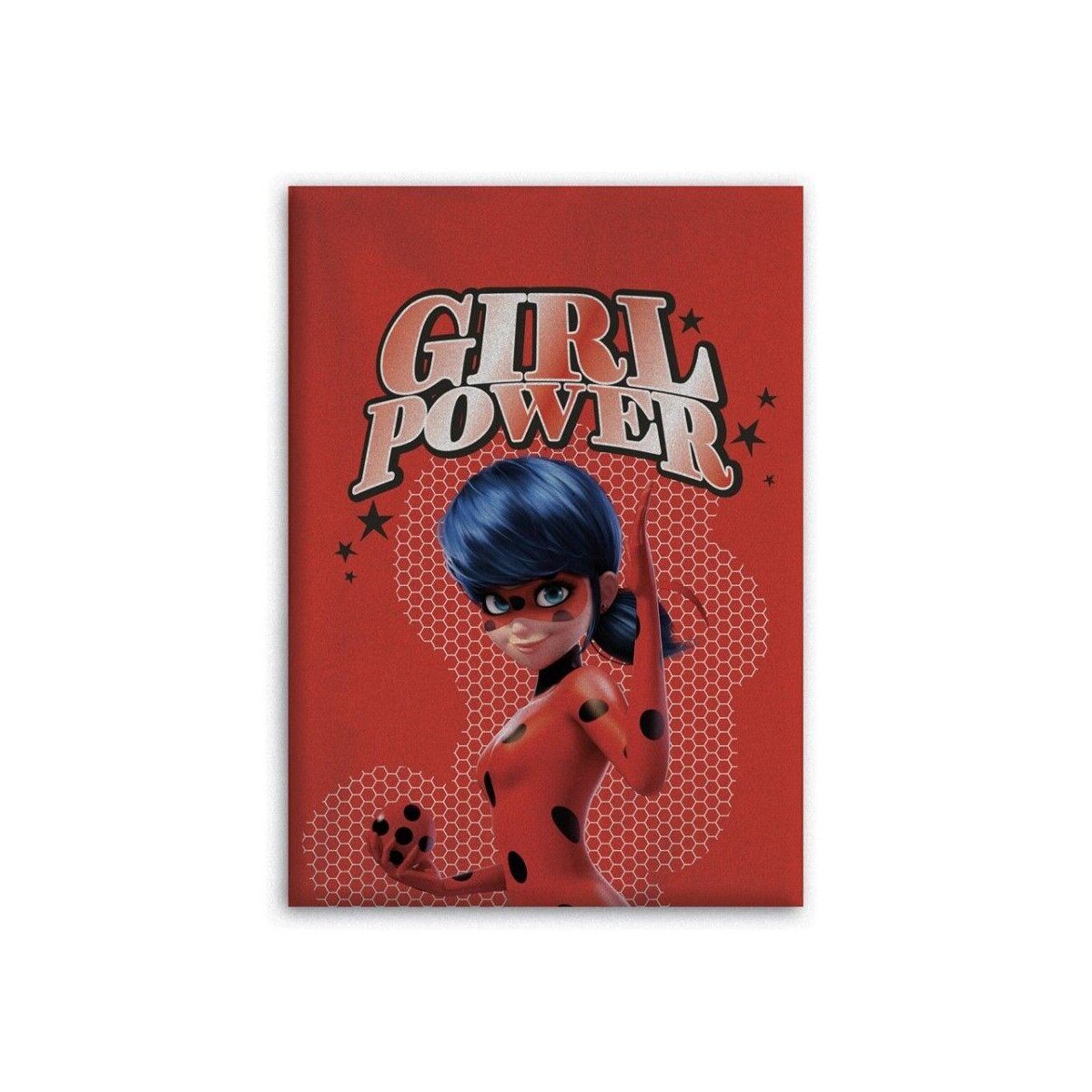 Wohndecke Miraculous Ladybug Fleecedecke Weicher Begleiter 140x100cm, Miraculous - Ladybug, Geschenkidee für Mädchen und Jungen