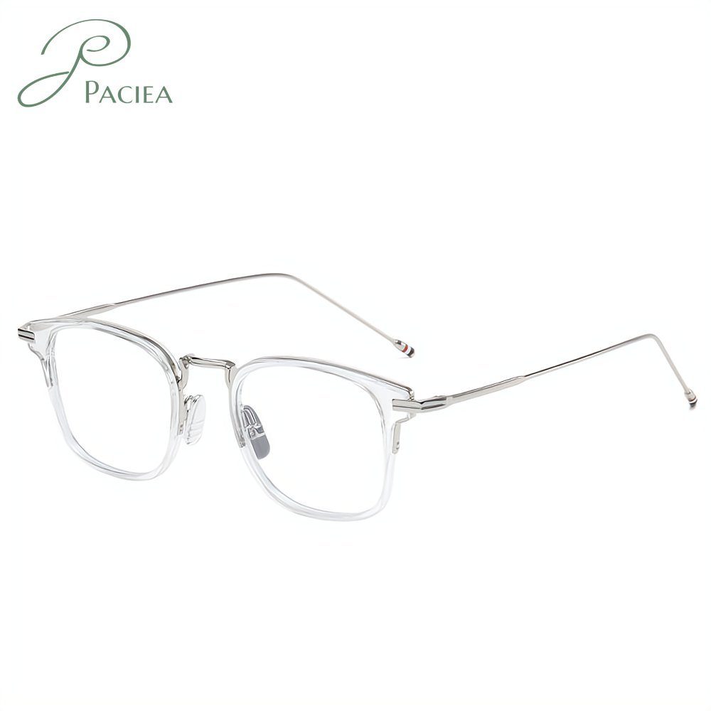 PACIEA Brille British Academy Style Blue Ray Brille transparent