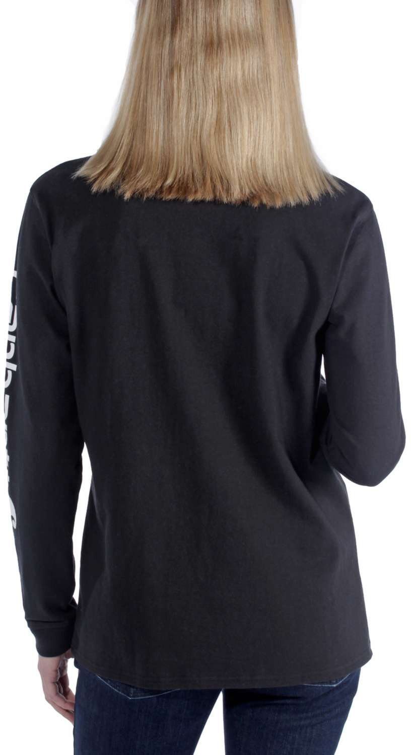 Carhartt T-Shirt Workw. Logo L/S 103401 – Bild 3 von 5