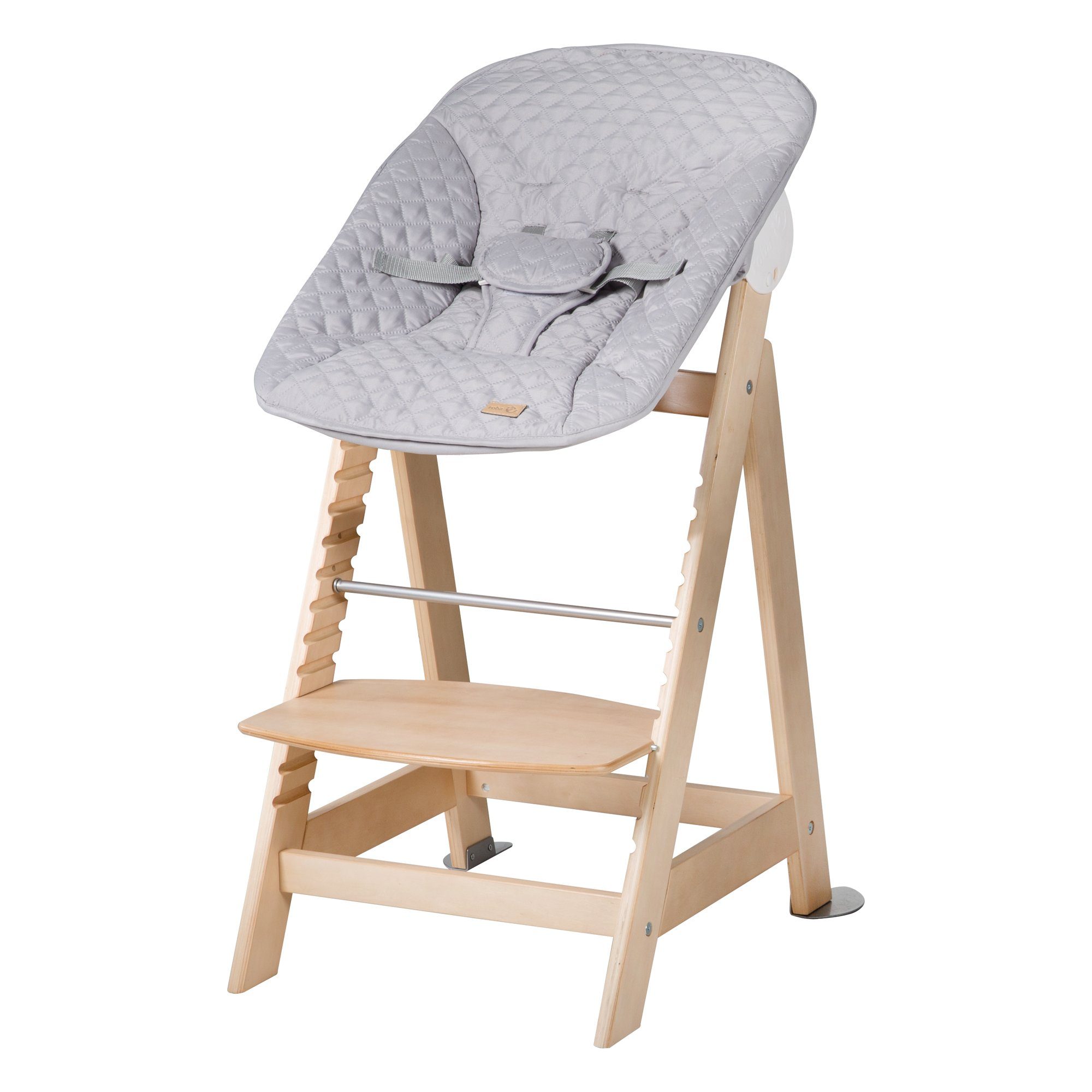 roba® Hochstuhl Born Up 2in1, Treppenhochstuhl mit Liegefunktion