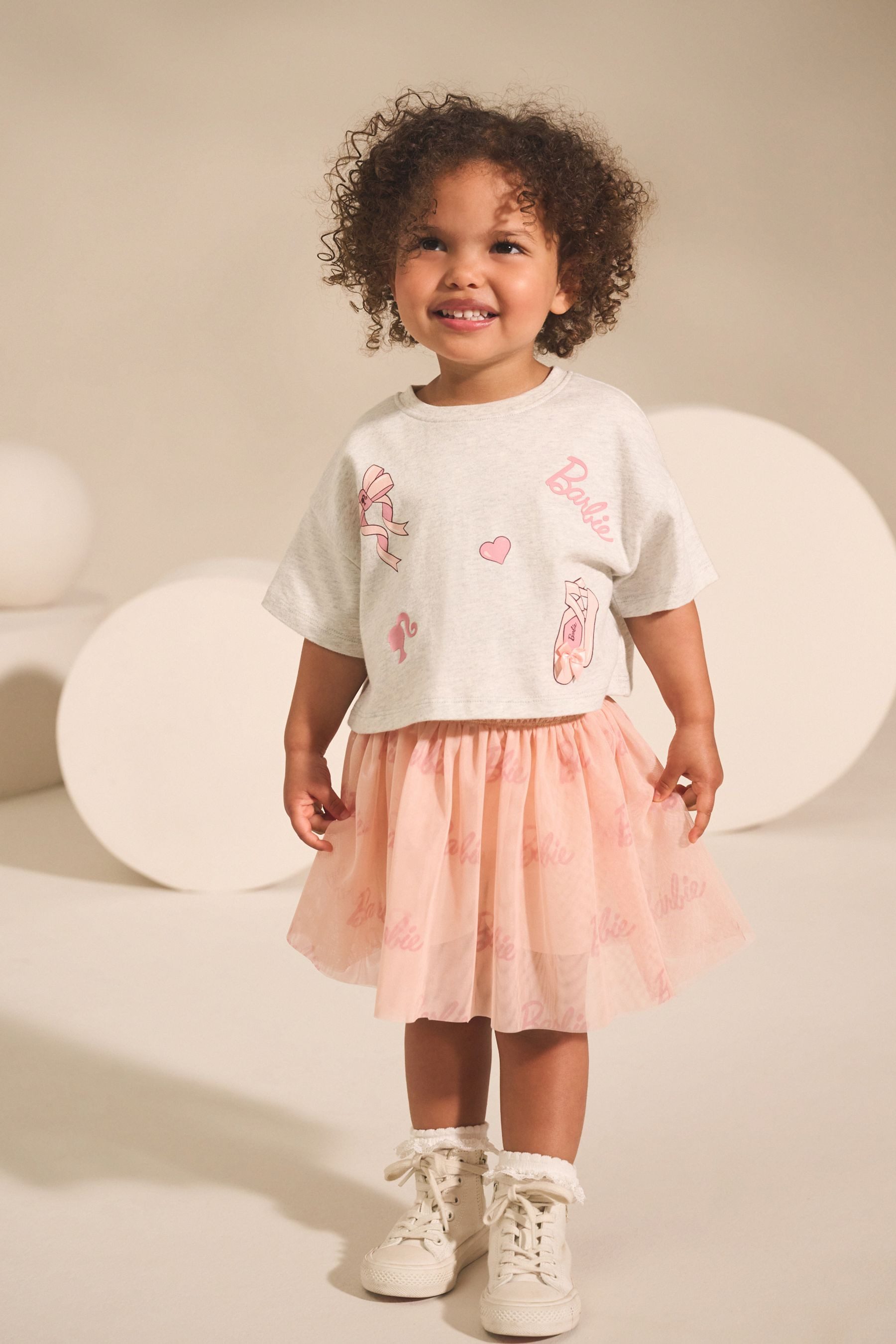 Top & Rock Barbie T-Shirt und Rock im Set