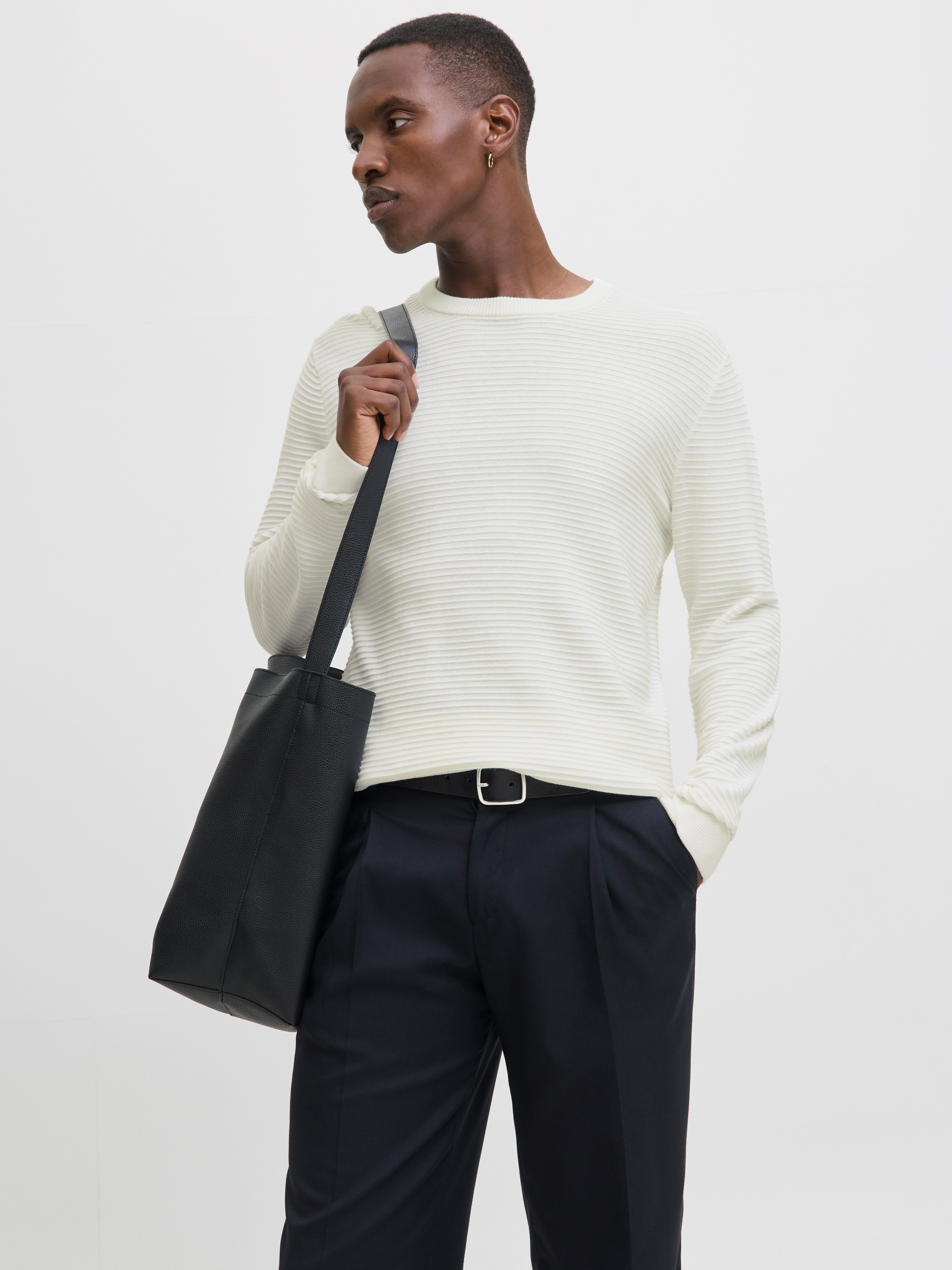 Jack & Jones Rundhalspullover JJOTTO KNIT CREW NECK AW25 günstig online kaufen