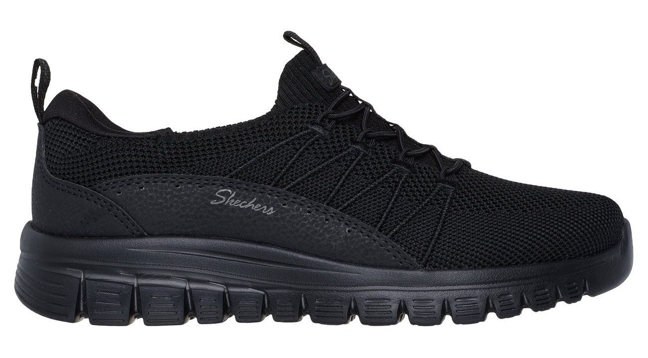 Skechers GRACEFUL-PICTURE PERFECT Slip-On Sneaker, Freizeitschuh, Slipper in veganer Verarbeitung
