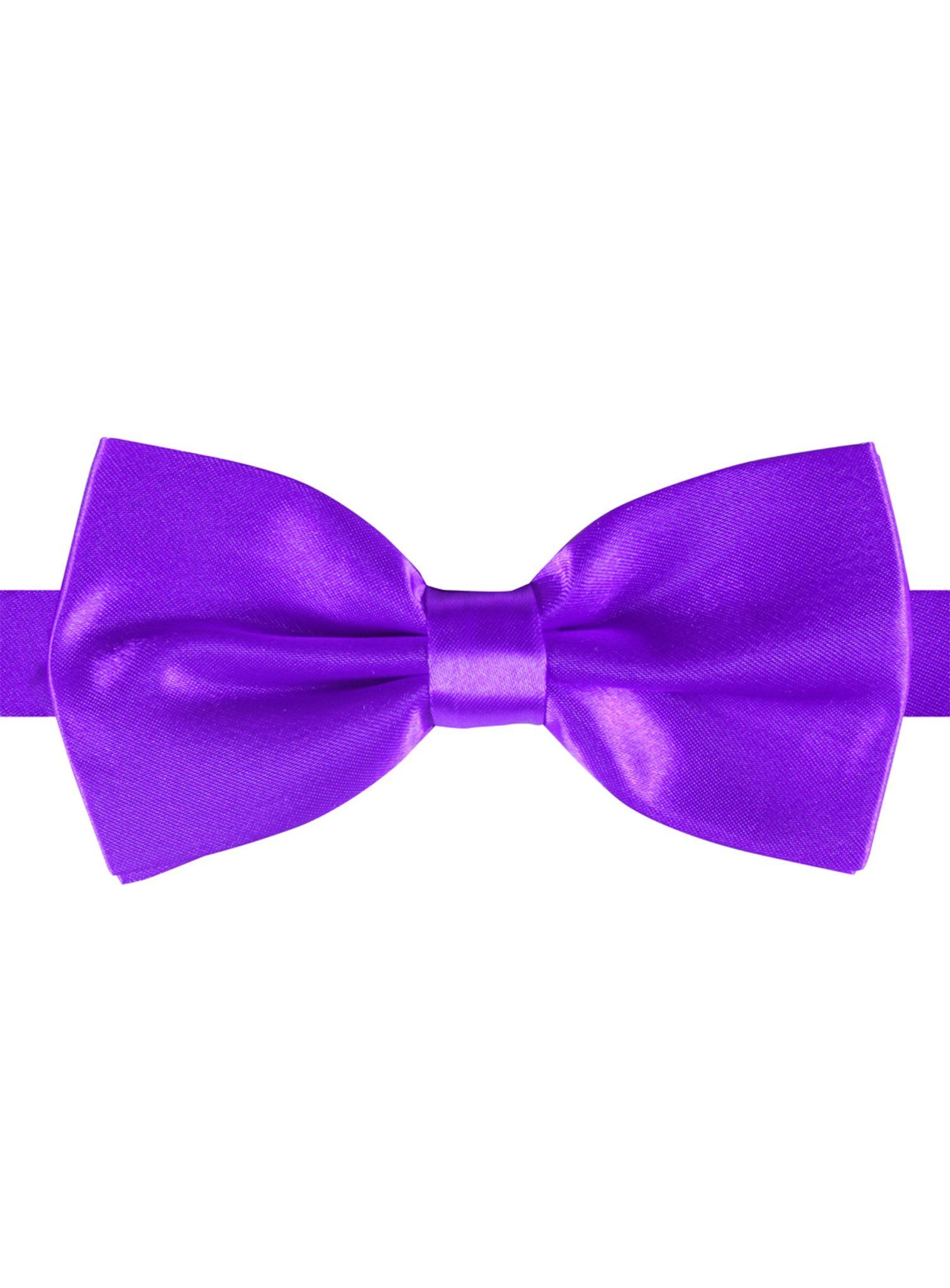 thetru Fliege Fliege violett deluxe Farbenfrohe Fliege für Karneval, Clowns und Extravagante