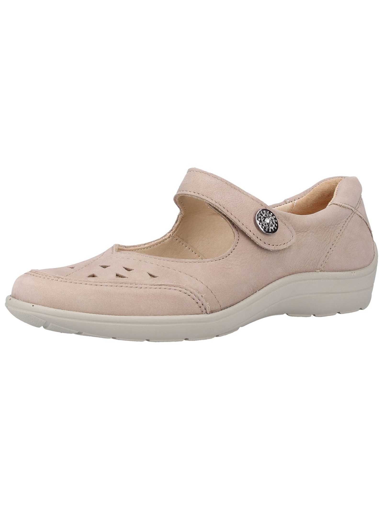 Bama Halbschuhe Leder . Klettschuh