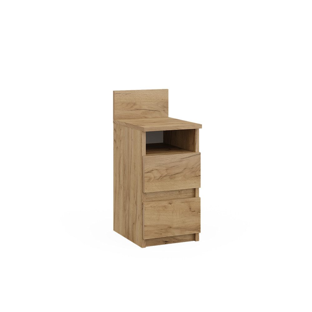 Vicco Nachtschrank Monty, Goldkraft Eiche, 25 günstig online kaufen