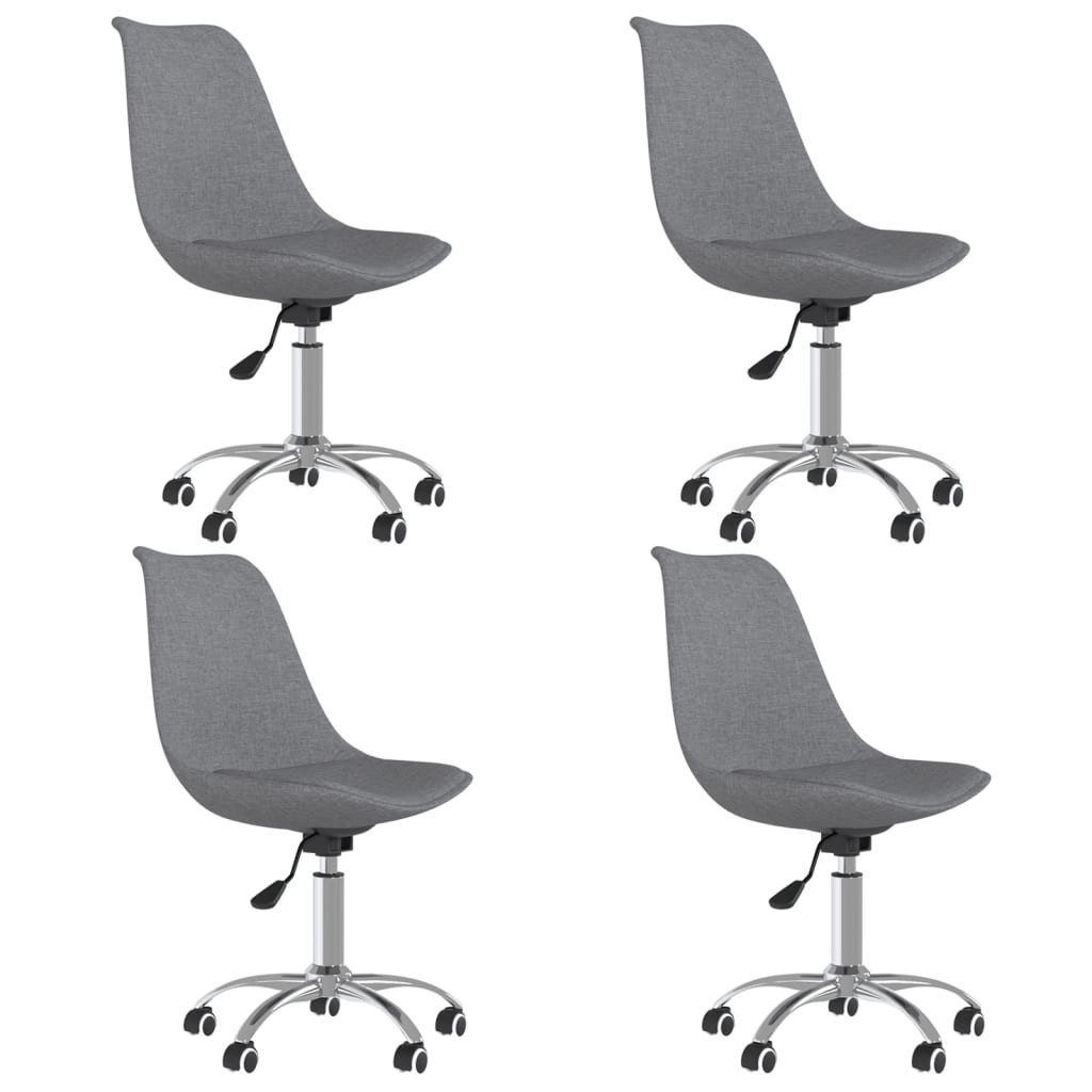 vidaXL Esszimmerstuhl Esszimmerstühle 4 Stk. Drehbar günstig online kaufen