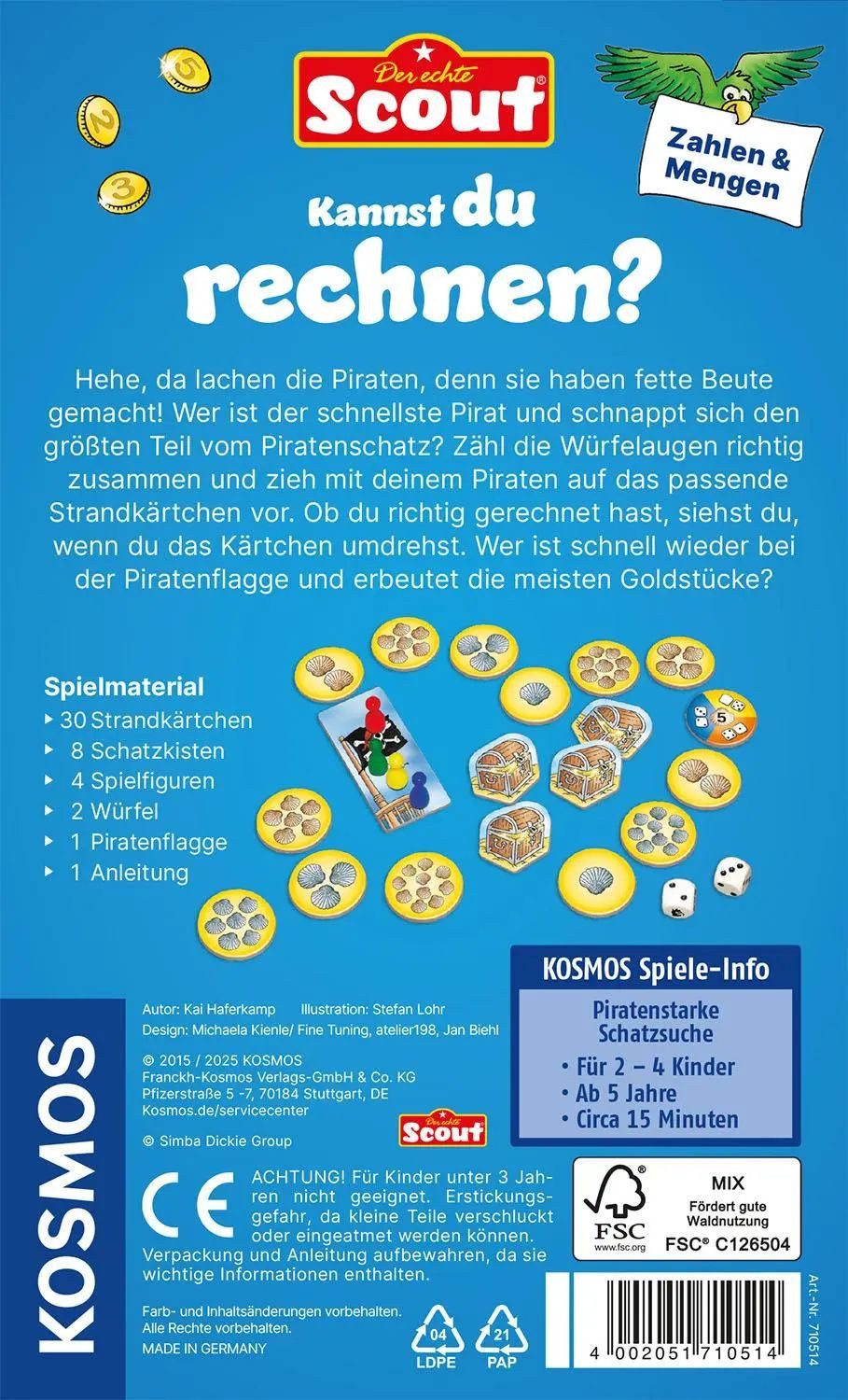 Kosmos Spiel Scout - Kannst du rechnen