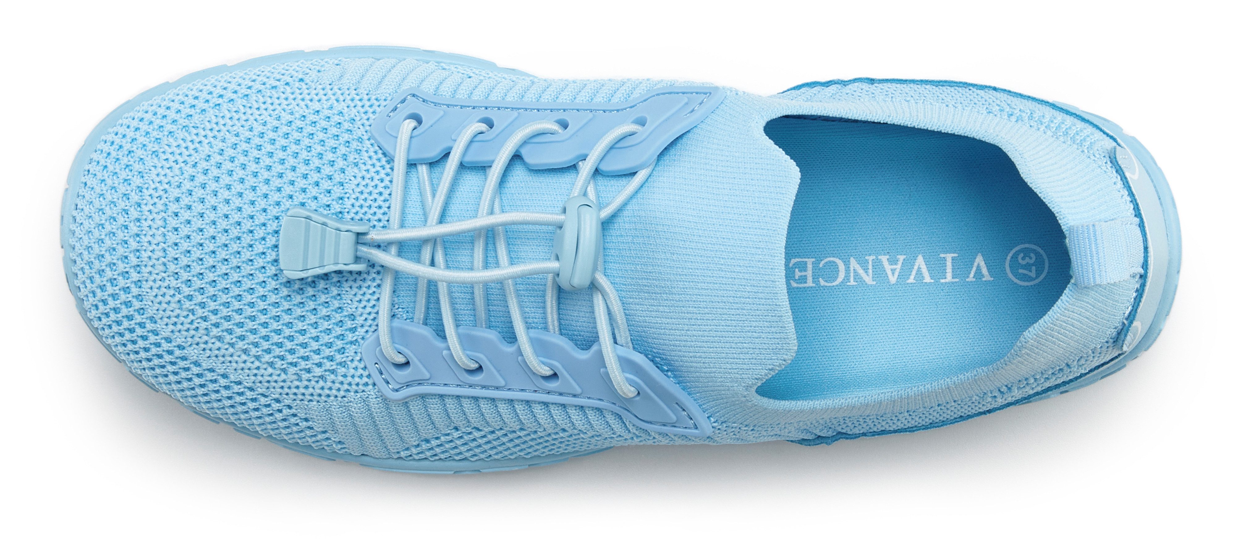 Vivance Halbschuh, Freizeitschuh, Slip-On-Sneaker, Sneaker mit Kordelzug und elastischen Schnürbändern VEGAN