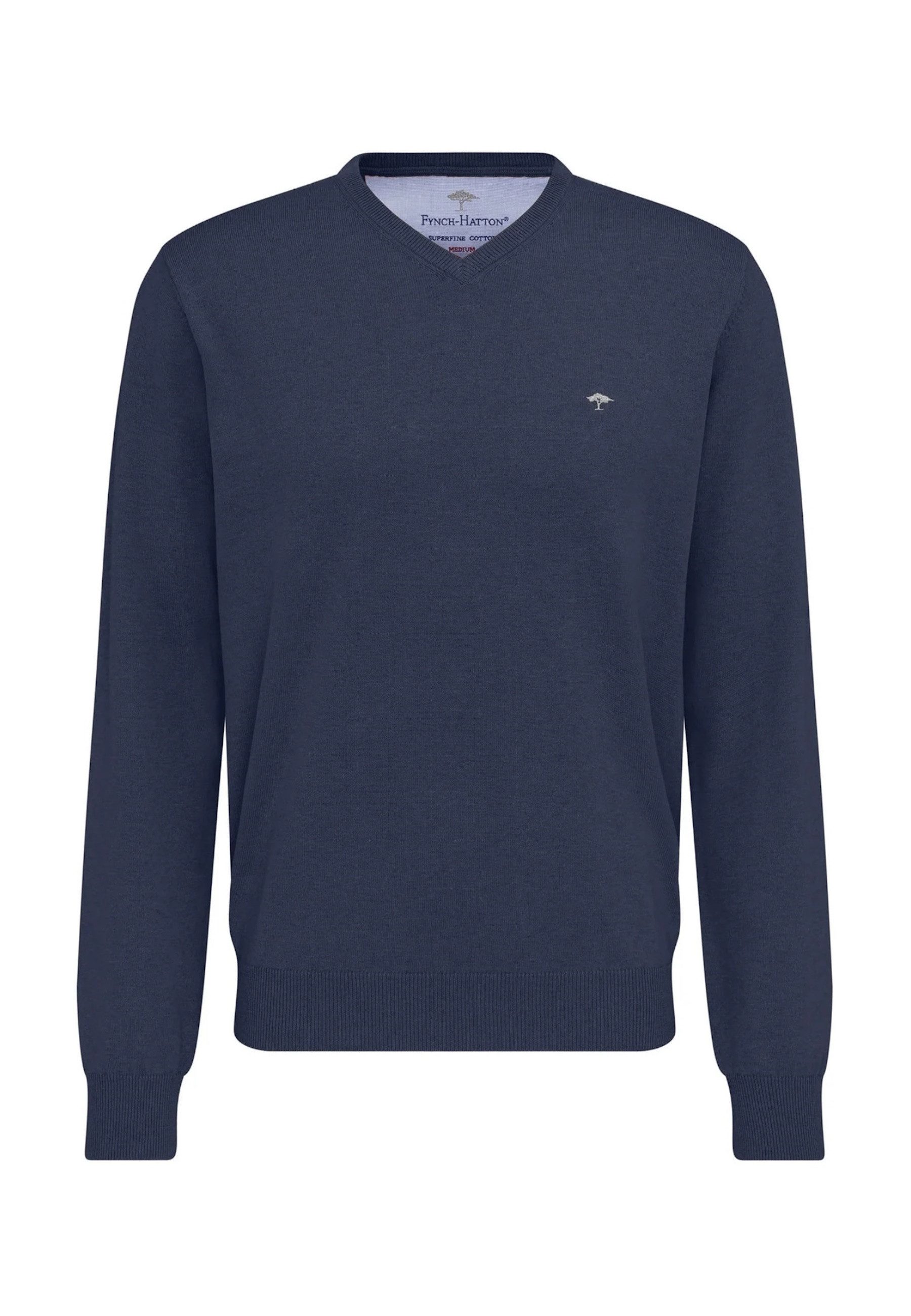 FYNCH-HATTON Strickpullover Pullover Strickpullover mit V-Ausschnitt günstig online kaufen