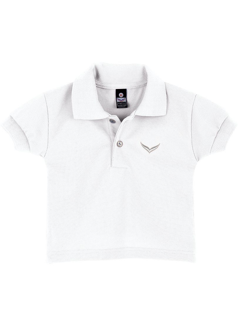 Trigema Poloshirt Poloshirt weiss Piqué-Qualität TRIGEMA in
