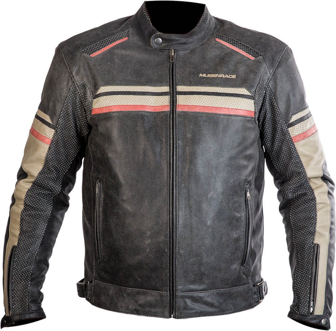 MUGENRACE Motorradjacke Loksait Motorrad Lederjacke protektoren günstig online kaufen