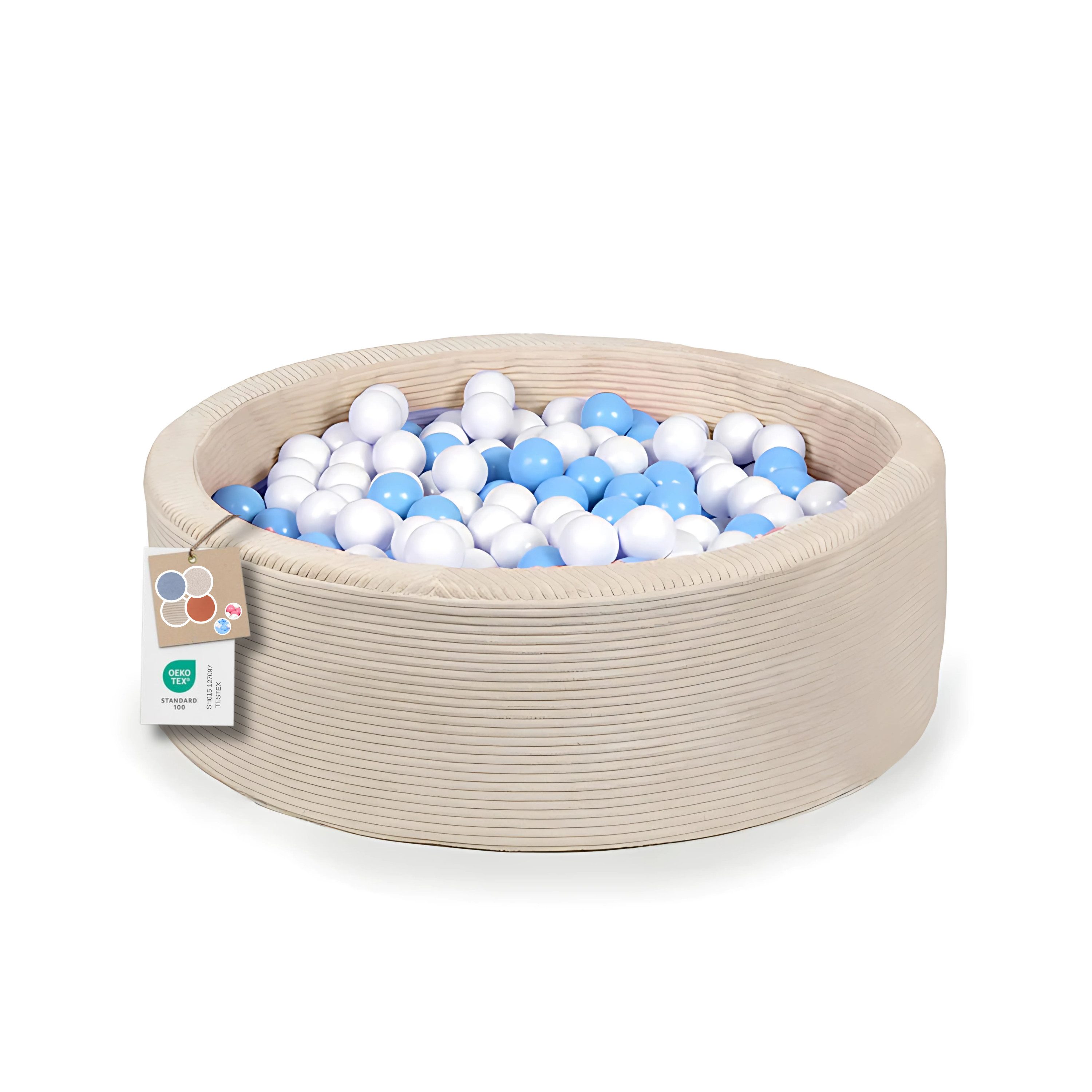 FAVRE Bällebad Zweisitzer-Bällebad für Kinder, ∅100 cm