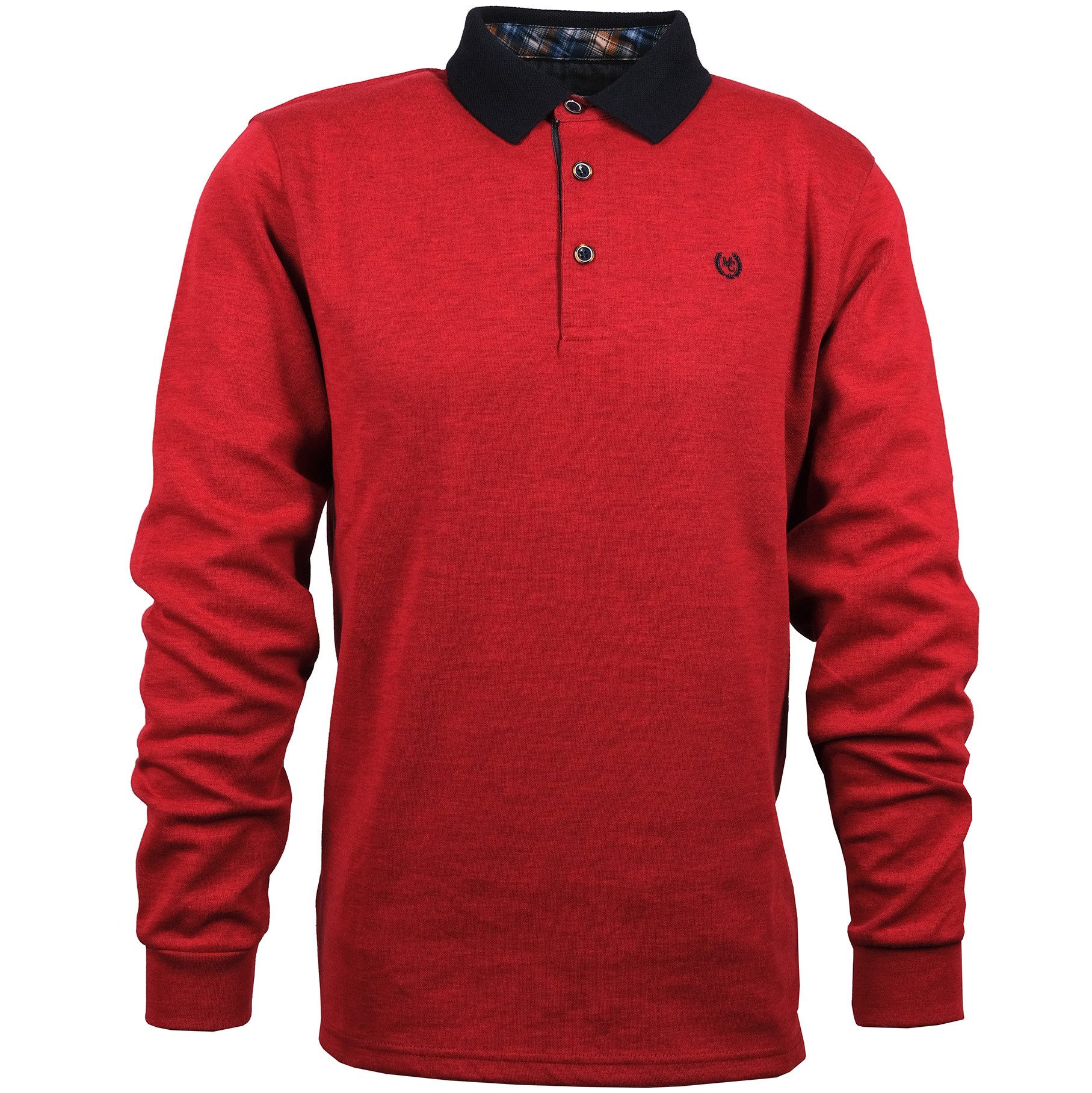 Mode Monte Carlo Langarm-Poloshirt Sweat-Shirt Polo günstig online kaufen