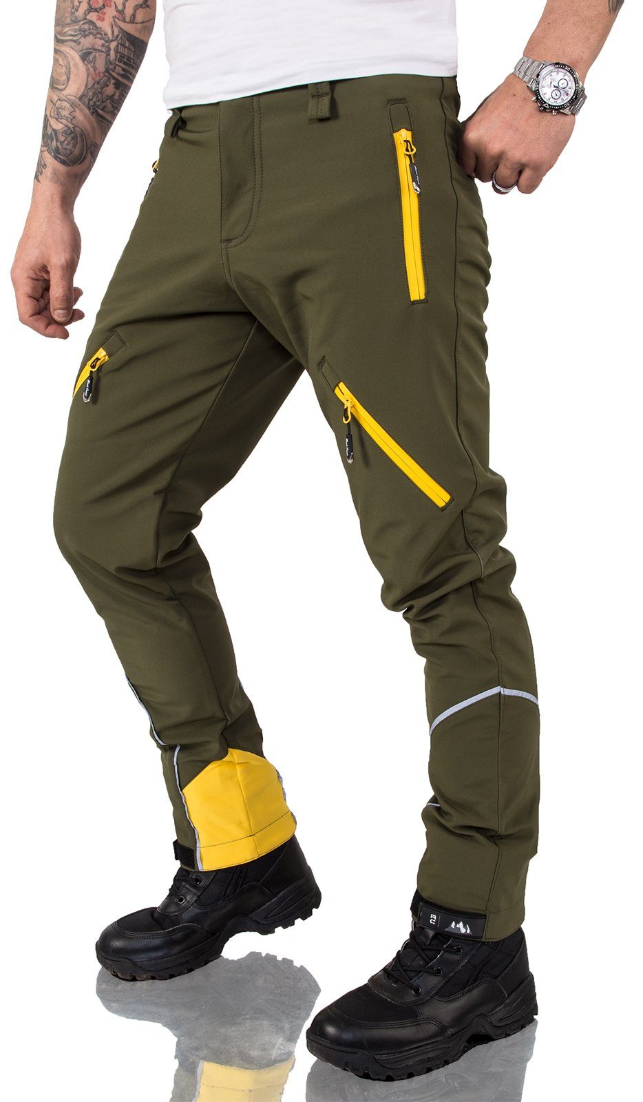 Rock Creek Softshellhose Herren Softshellhose Wanderhose H-233 günstig online kaufen