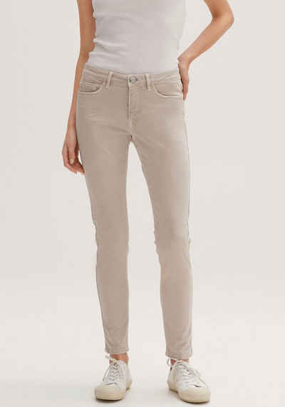 OPUS Skinny-fit-Jeans Elma mit kleinen Seitenschlitzen