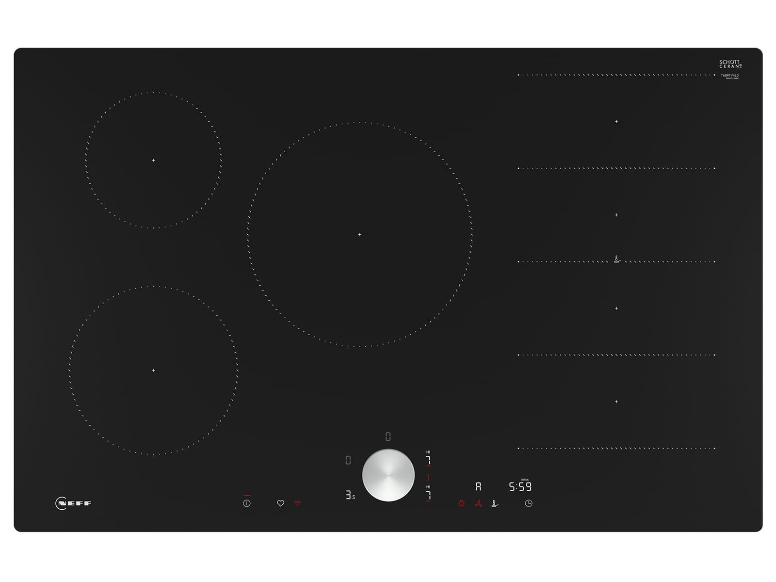 NEFF Induktions-Kochfeld T68PTV4L0, autark, TouchControl-Bedienung