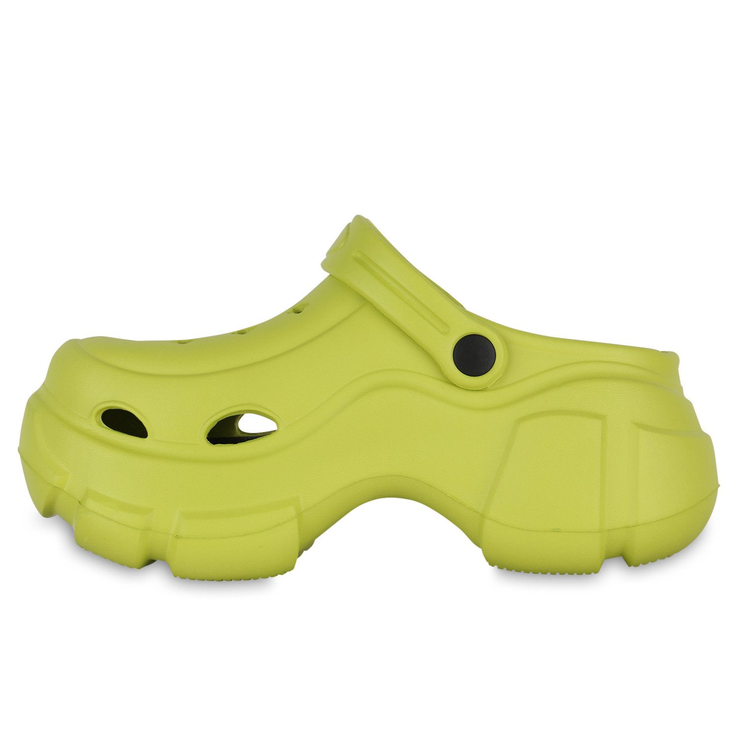 VAN HILL 841112 Plateausandaletten Damen Plateau Sandaletten Cut-Outs Profi günstig online kaufen