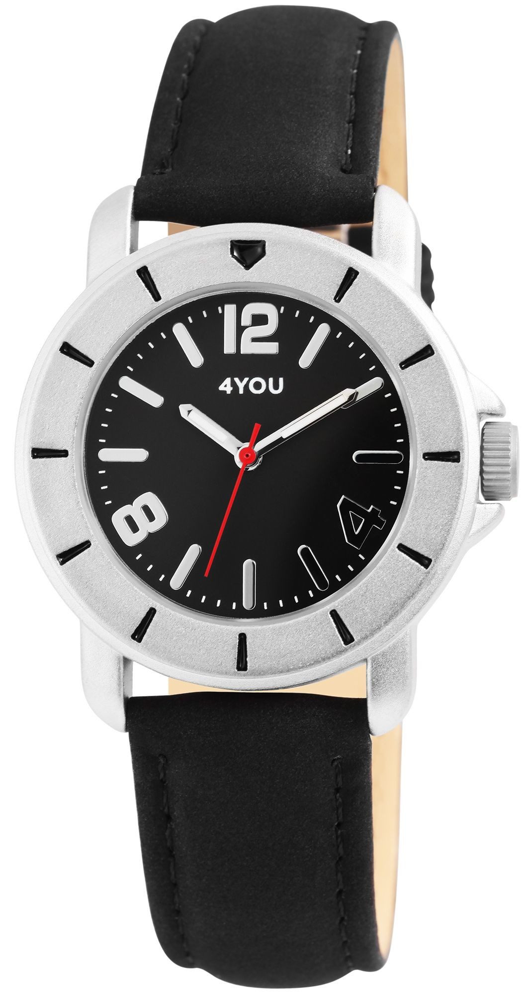 4YOU Quarzuhr 2910020 4You Unisexuhr mit Echtlederarmband