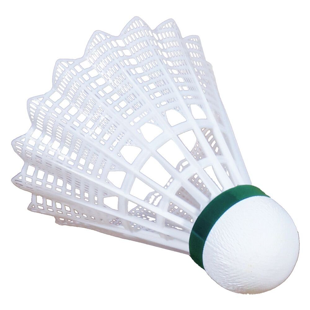 VICTOR Badmintonball Badminton-Bälle Shuttle 2000, Hervorragende Haltbarkeit Weiß, Grün, Langsam
