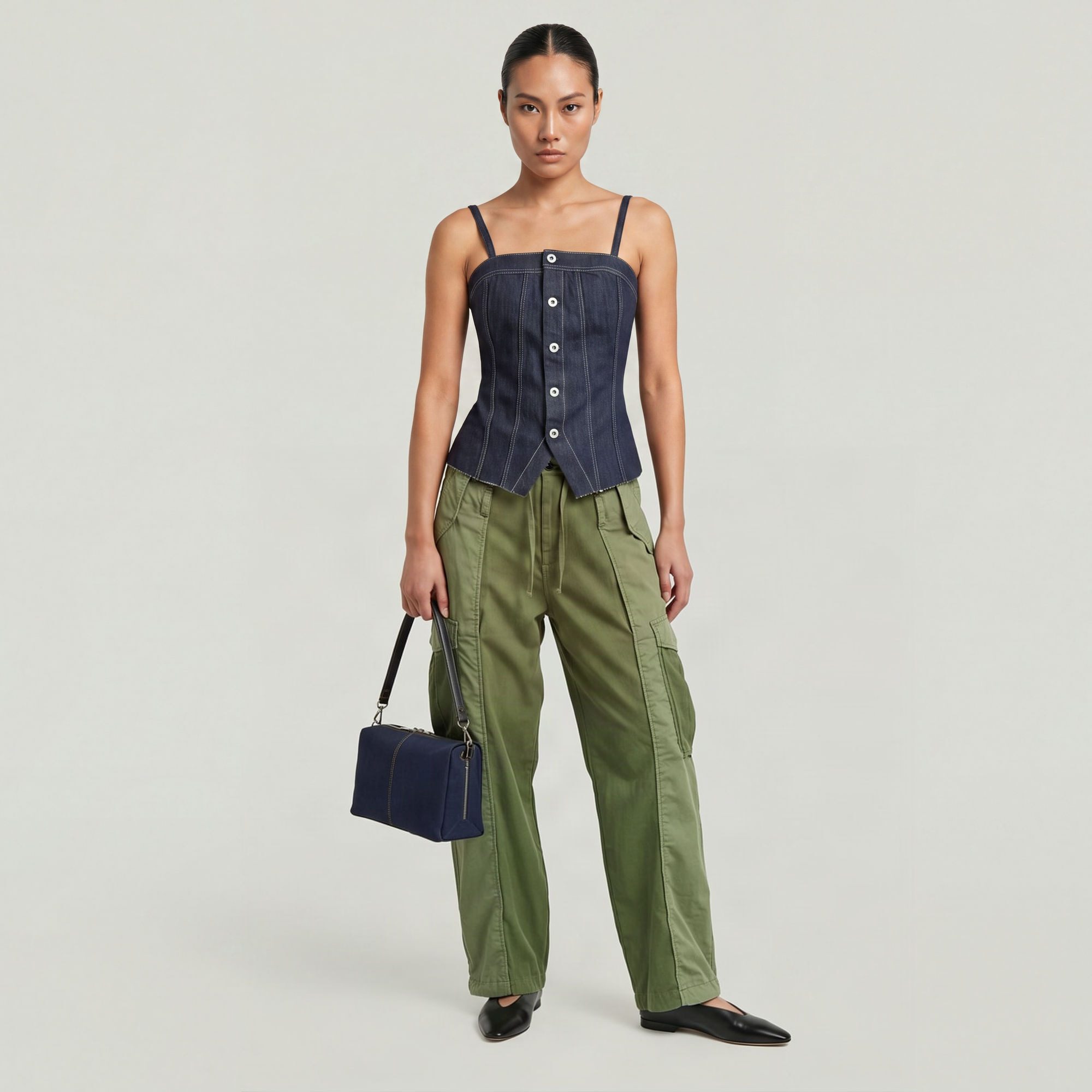 G-STAR Cargohose Fabric Mix Cargohose
