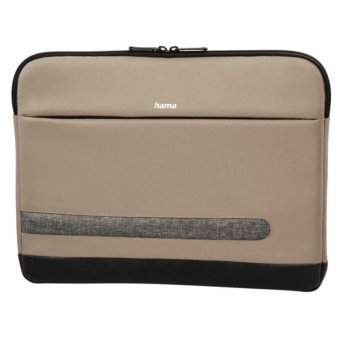 Hama Laptoptasche Laptop 34 bis (13,3), "Terra", Natur Sleeve cm