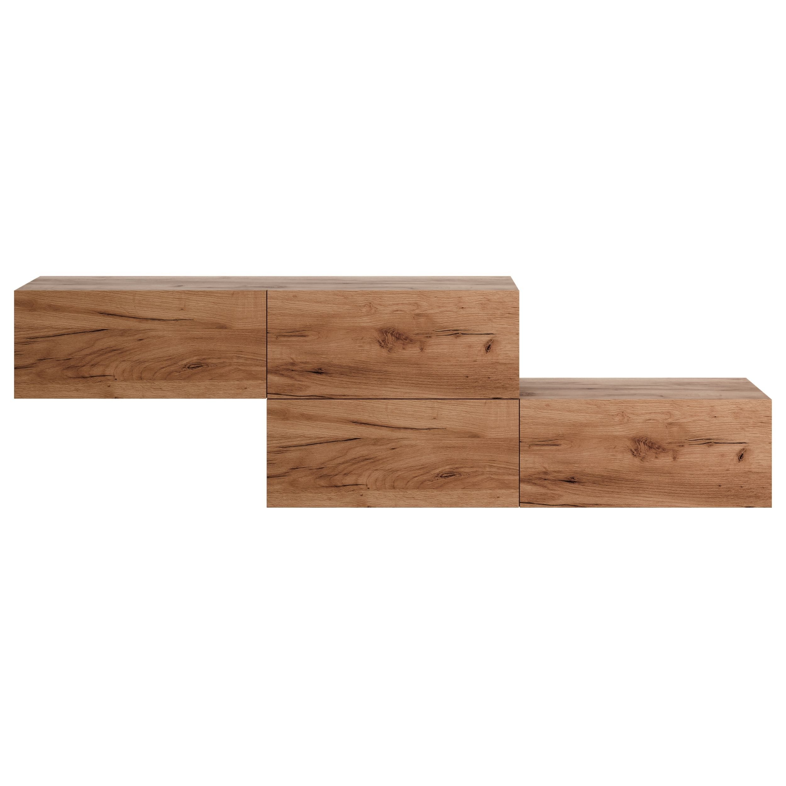 Planetmöbel Garderoben-Set Hängeschrank WEST 140 cm, günstig online kaufen