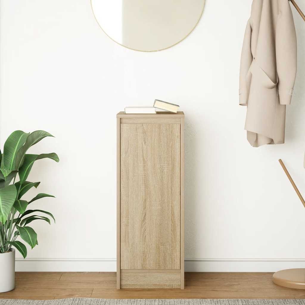 vidaXL Sideboard Sideboard Sonoma-Eiche 29,5x34x76 cm günstig online kaufen