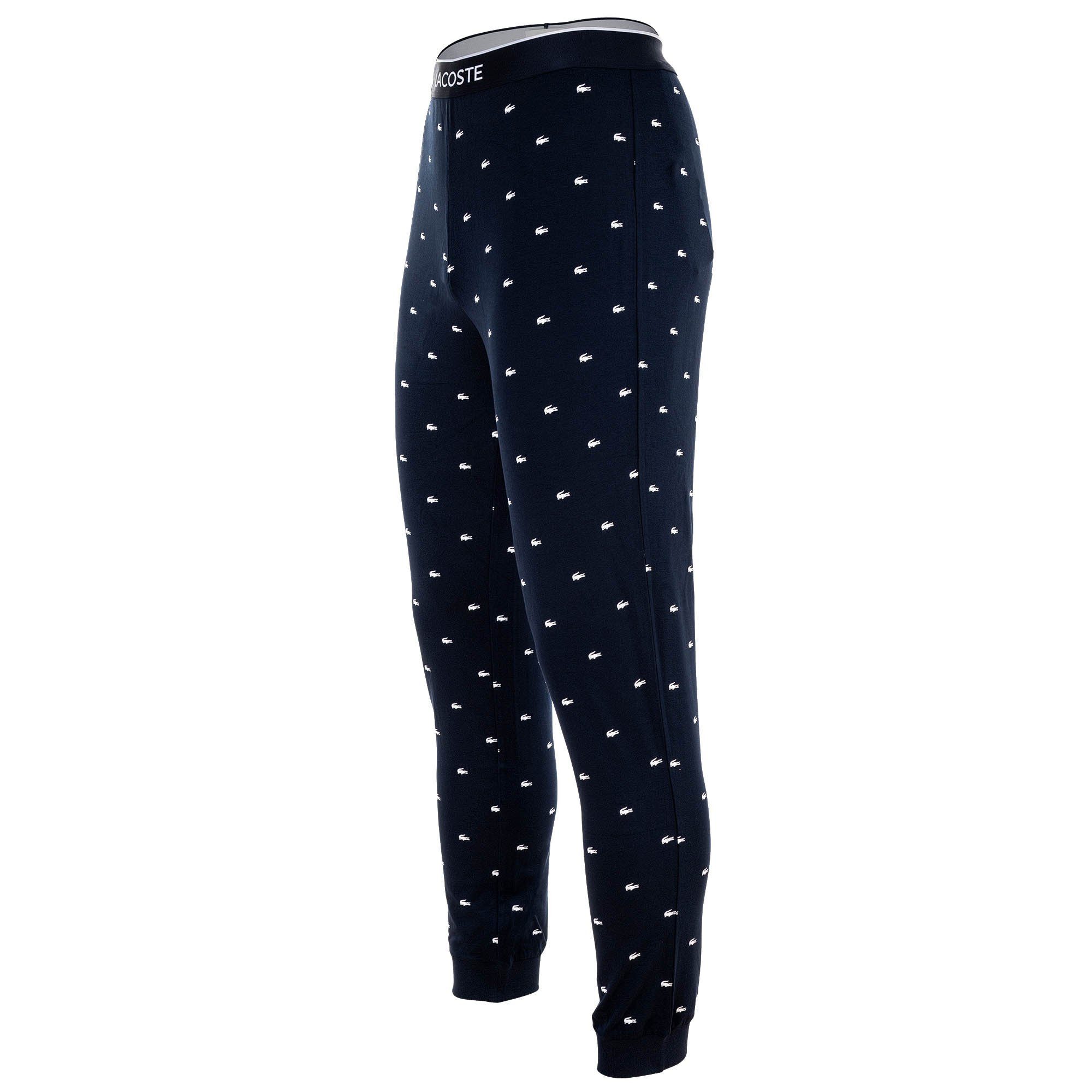Lacoste Pyjama Herren Pyjama 1er Pack Baumwolle (2 tlg) – Bild 2 von 4