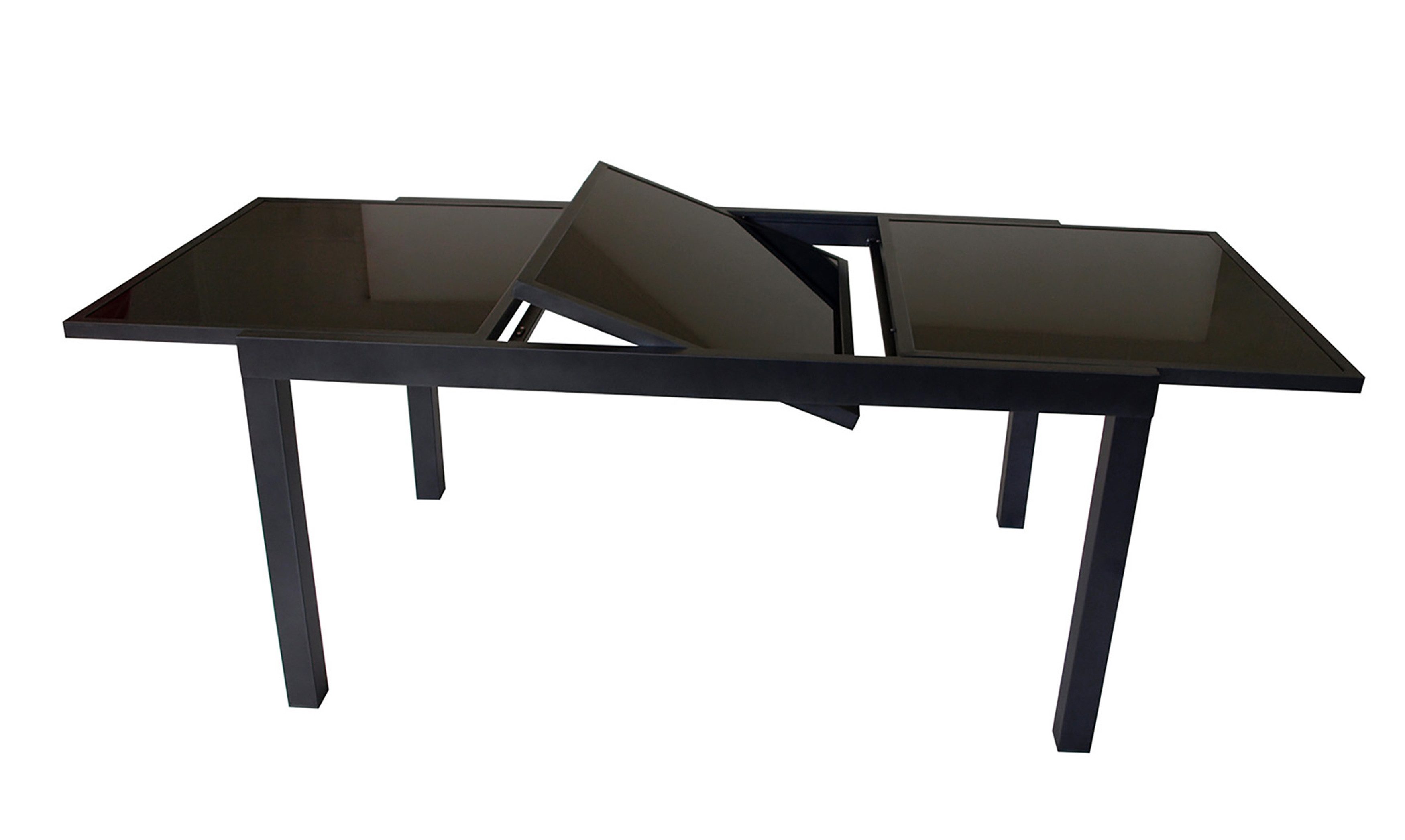 TPFGarden Gartentisch TURIN (ausziehbar auf 210 cm), Ausziehtisch, Outdoortisch 150x210x90cm