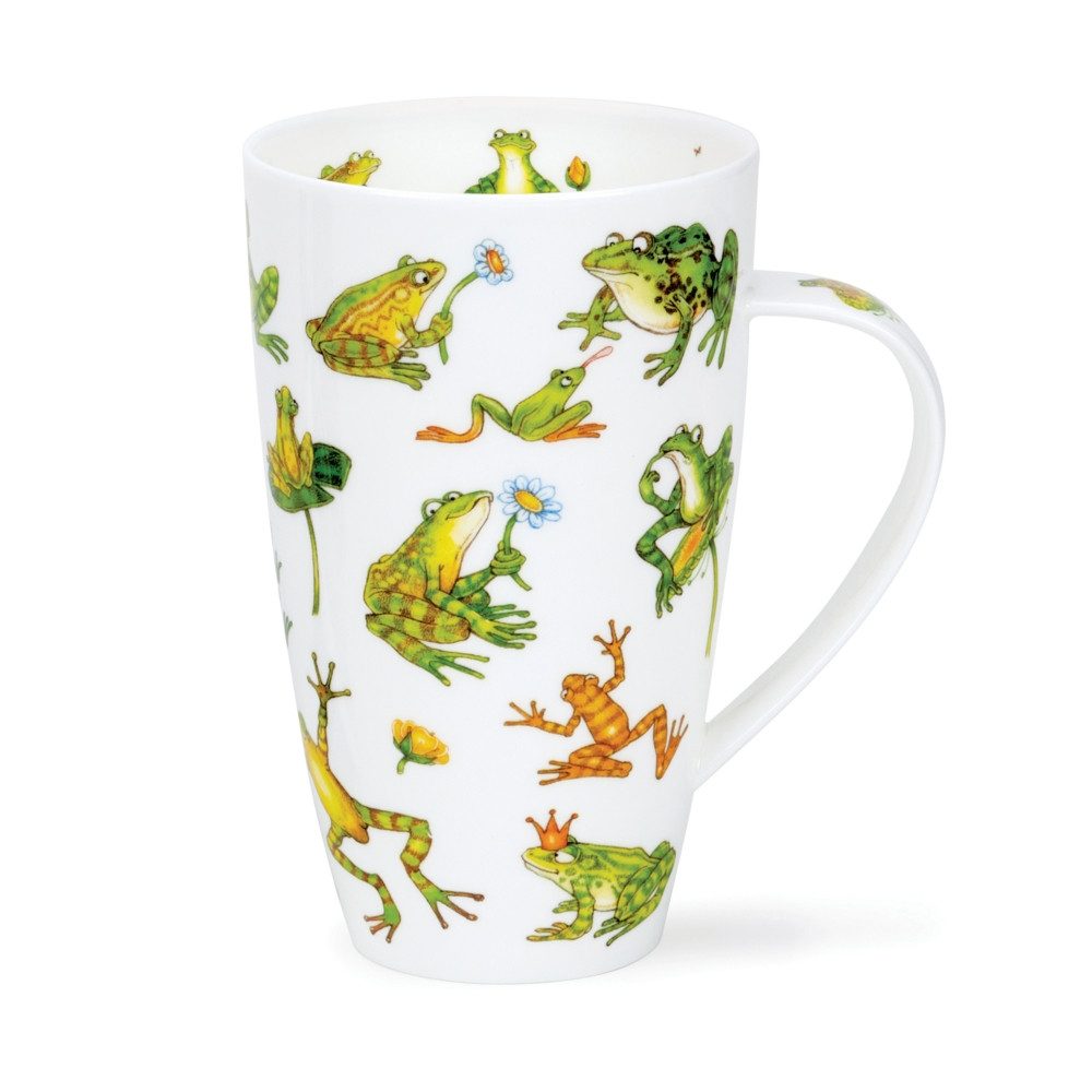 Tasse Hop it Frosch Henley 0,6 l Fine Bone China Porzellan