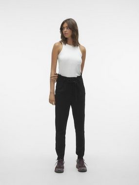 Vero Moda Tall Bundfaltenhose Eva (1-tlg) Drapiert/gerafft, Rüschen, Falten