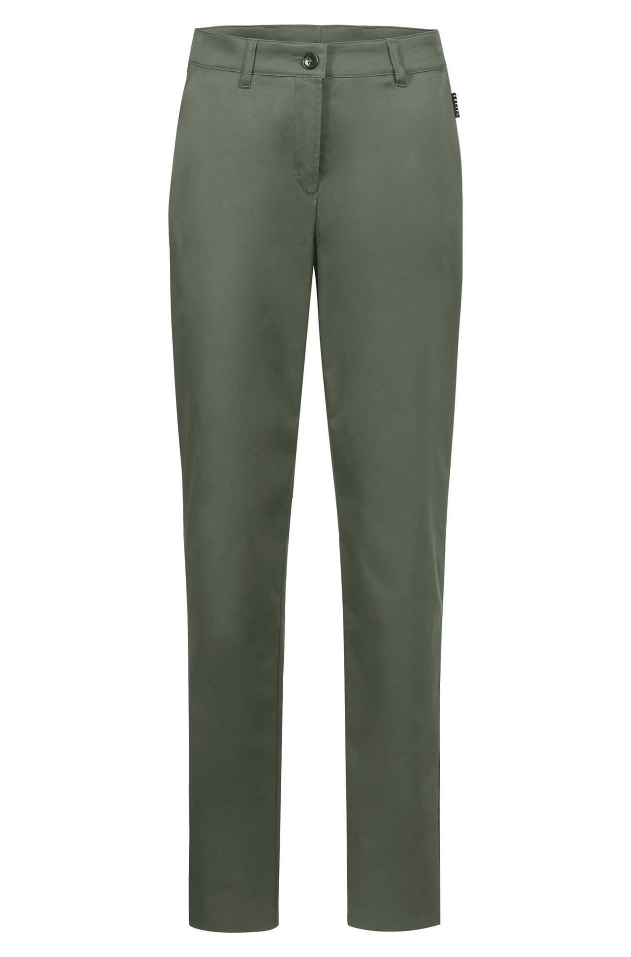 GREIFF Chinohose Greiff Corporate CASUAL Damen Chino-Hose Regular-Fit Olivgrün