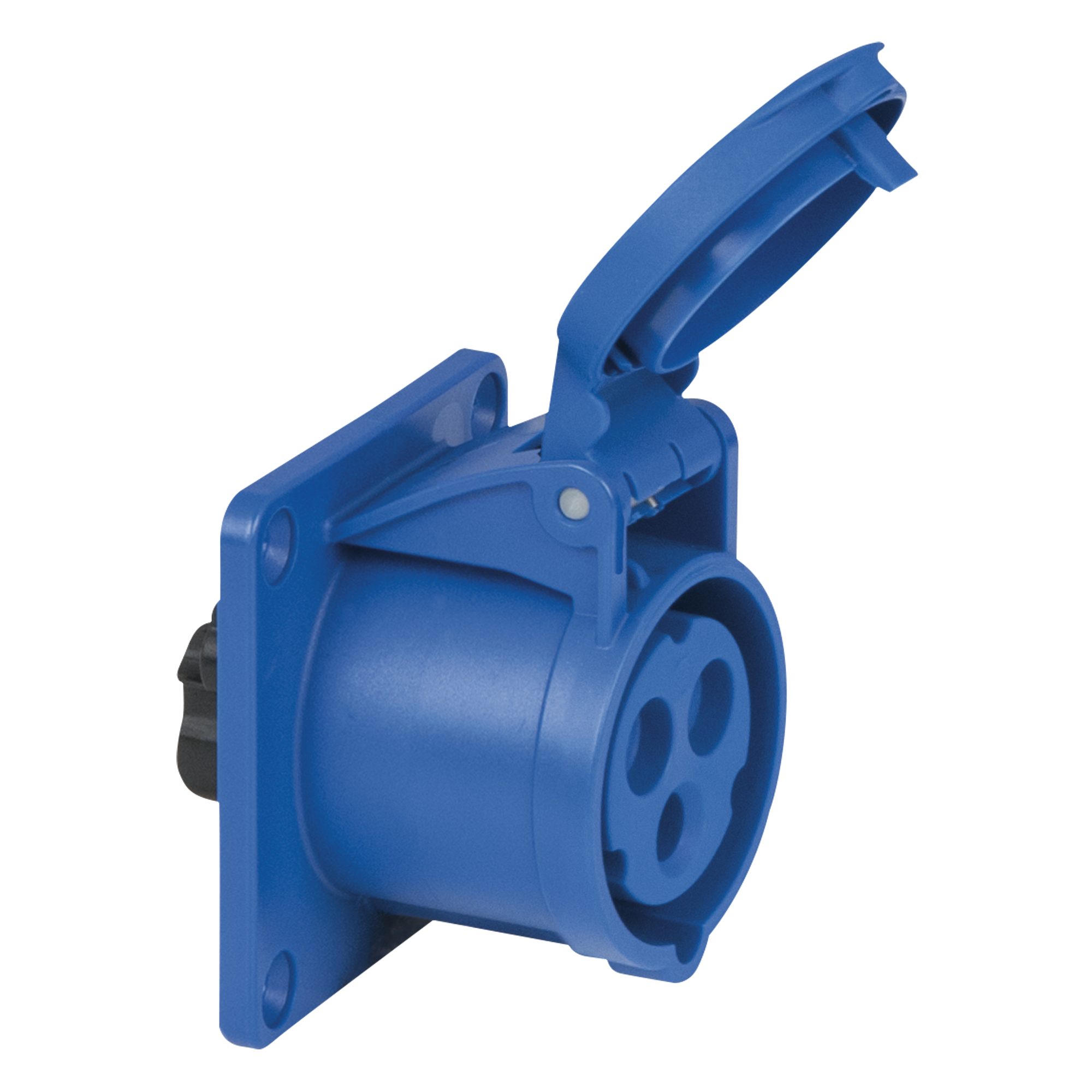 PCE Вилка cee PCE CEE 16 A/240 V - 3P Socket female Blau - IP44