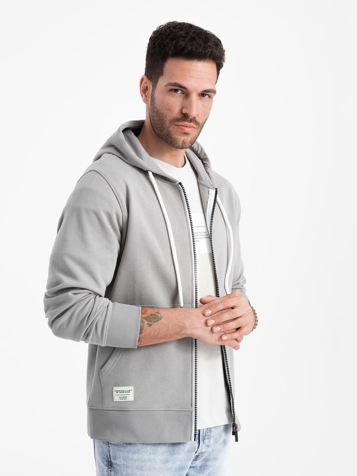 OMBRE Kapuzenpullover BASIC Herren Sweatshirt mit günstig online kaufen