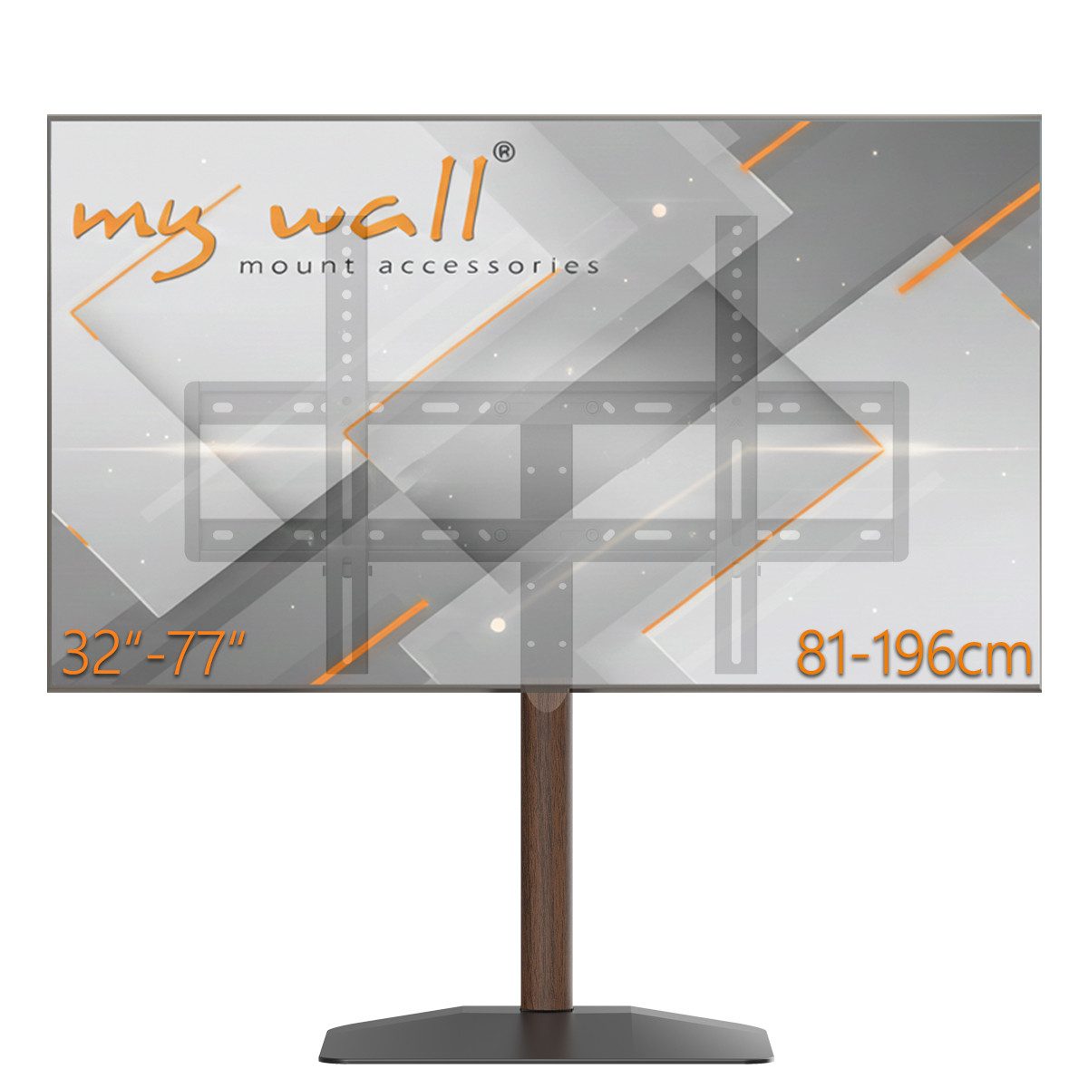 my wall TV-Ständer HP128L, (Packung, 1-teilig)