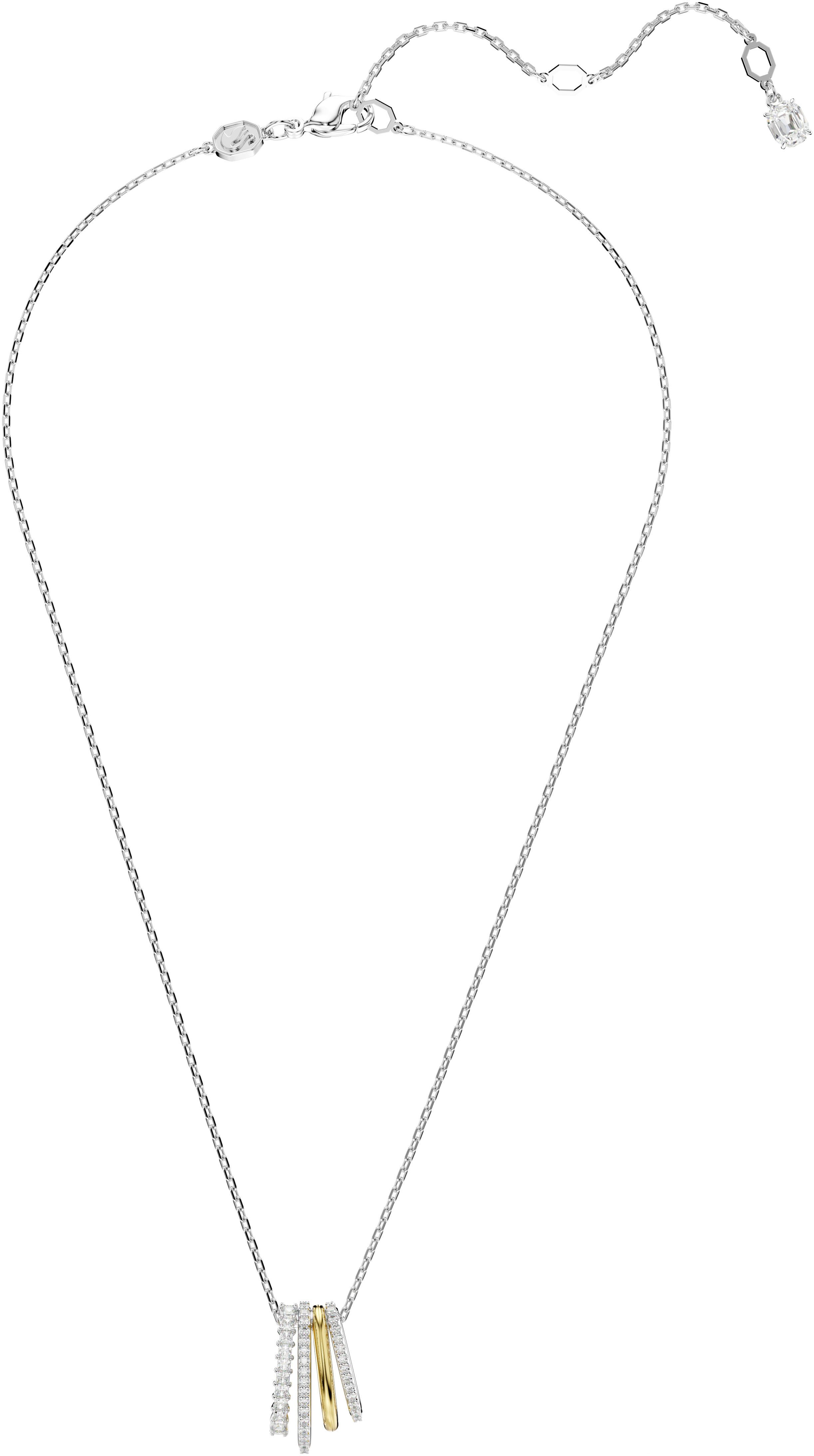 Swarovski Kette mit Anhänger Schmuck Geschenk Halskette Hyperbola, mit Swarovski® Kristall